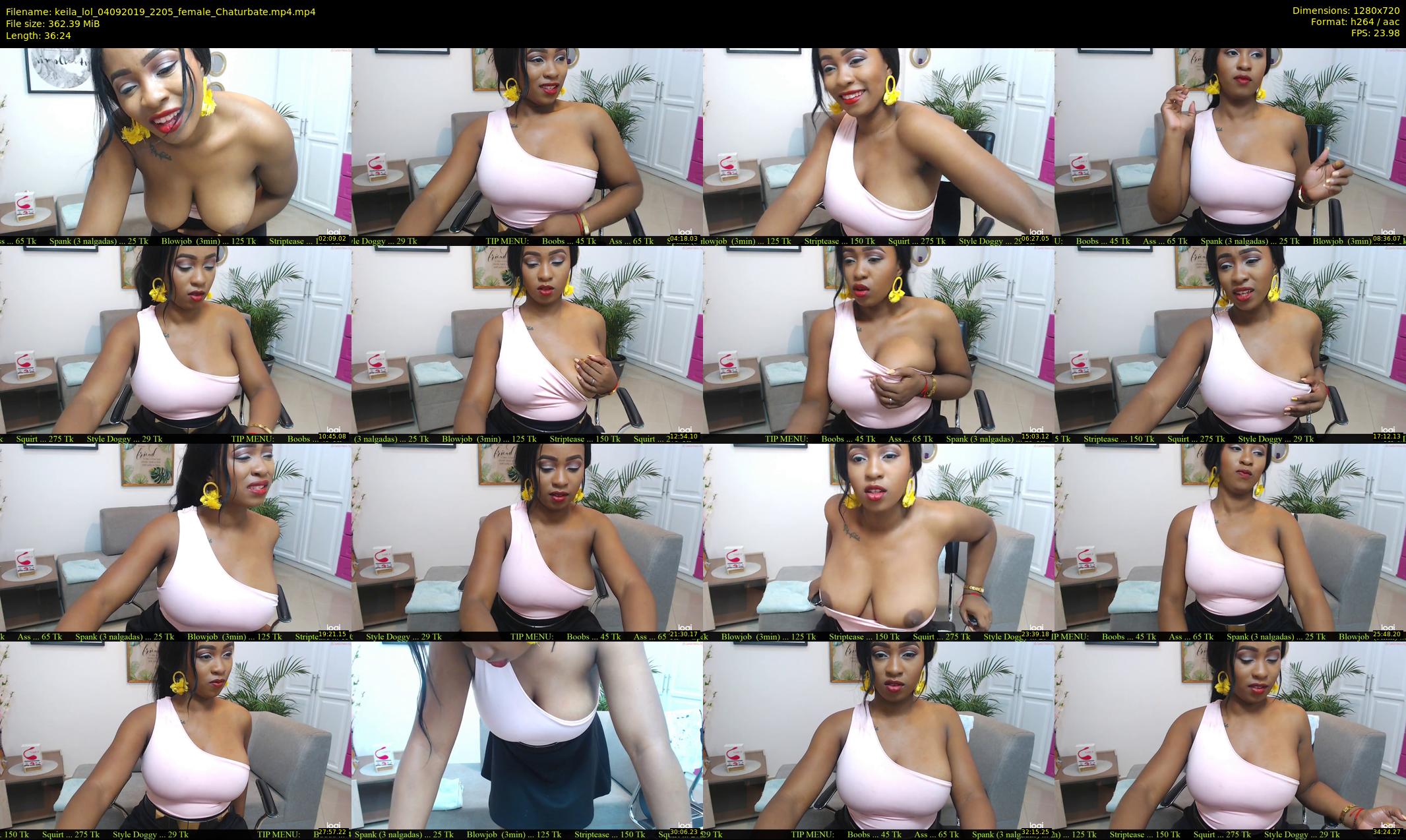 keila_lol — 37 minute Chaturbate female cam show recording, 720p, Sep 4, 2019