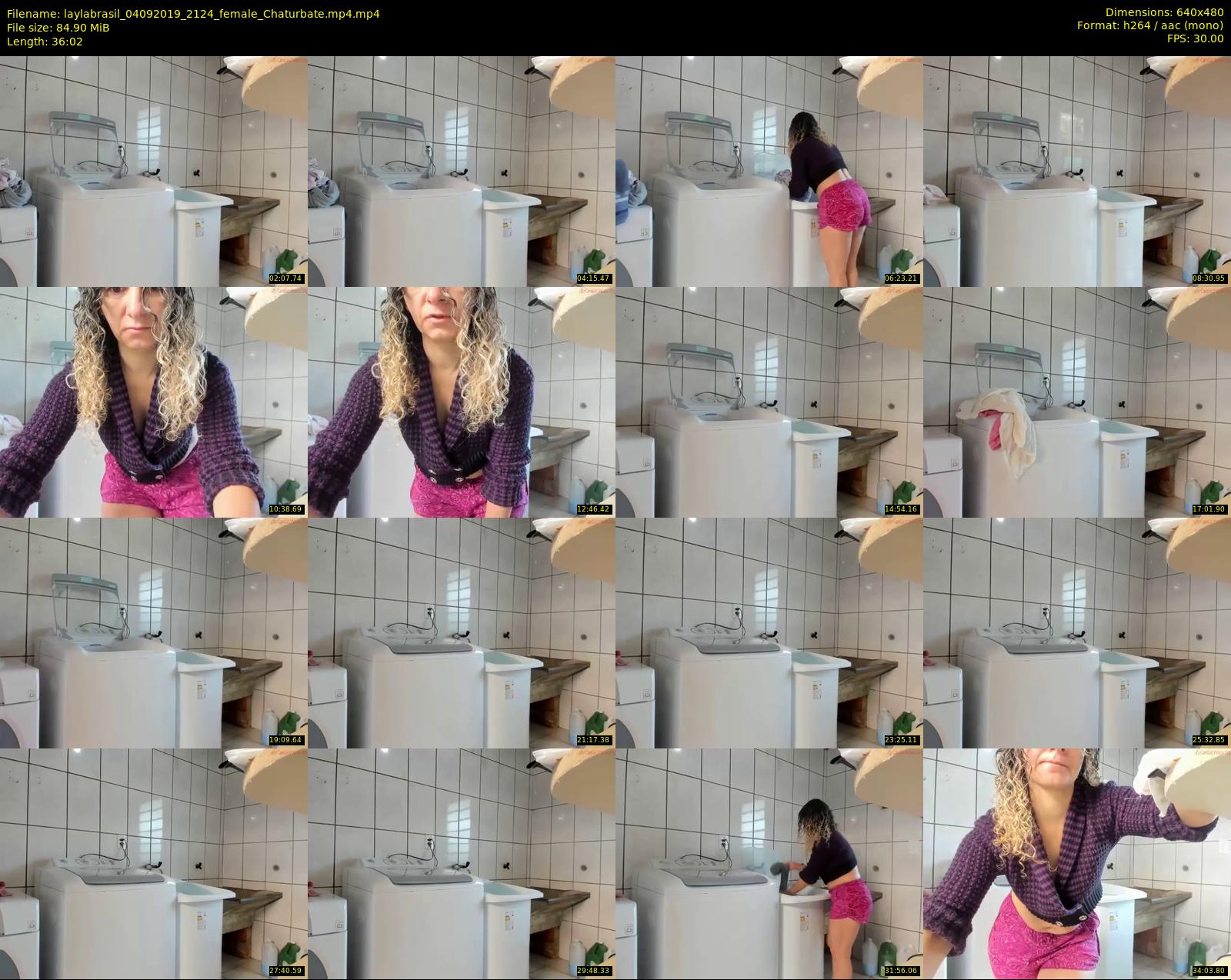 laylabrasil — 37 minute Chaturbate female cam show recording, 480p, Sep 4, 2019