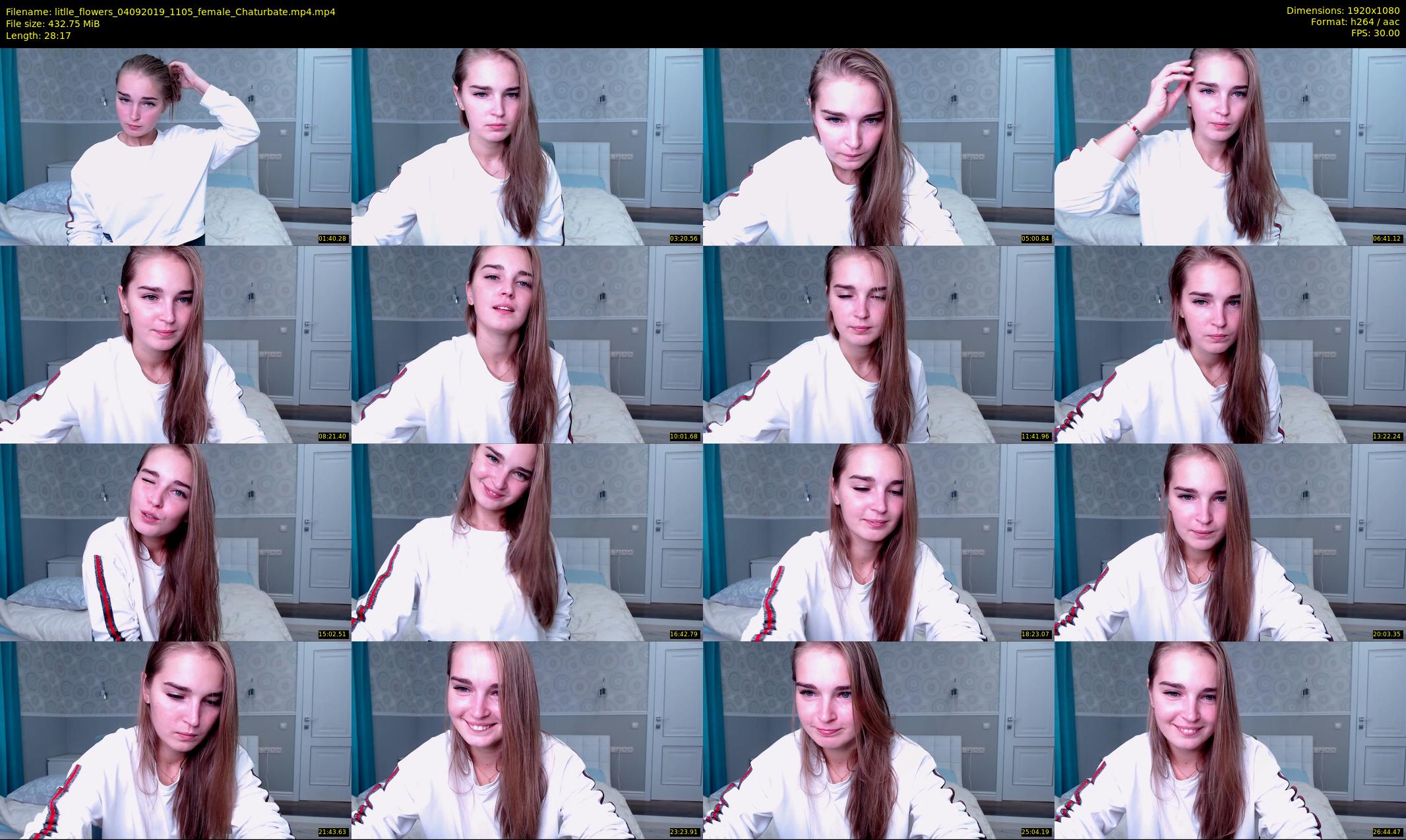 litlle_flowers — 29 minute Chaturbate female cam show recording, 1080p, Sep 4, 2019
