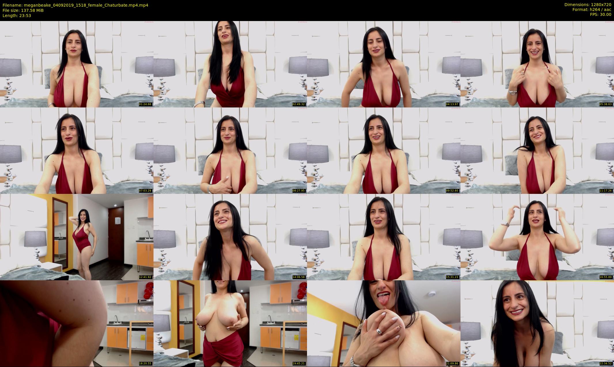 meganbeake — 24 minute Chaturbate female cam show recording, 720p, Sep 4, 2019
