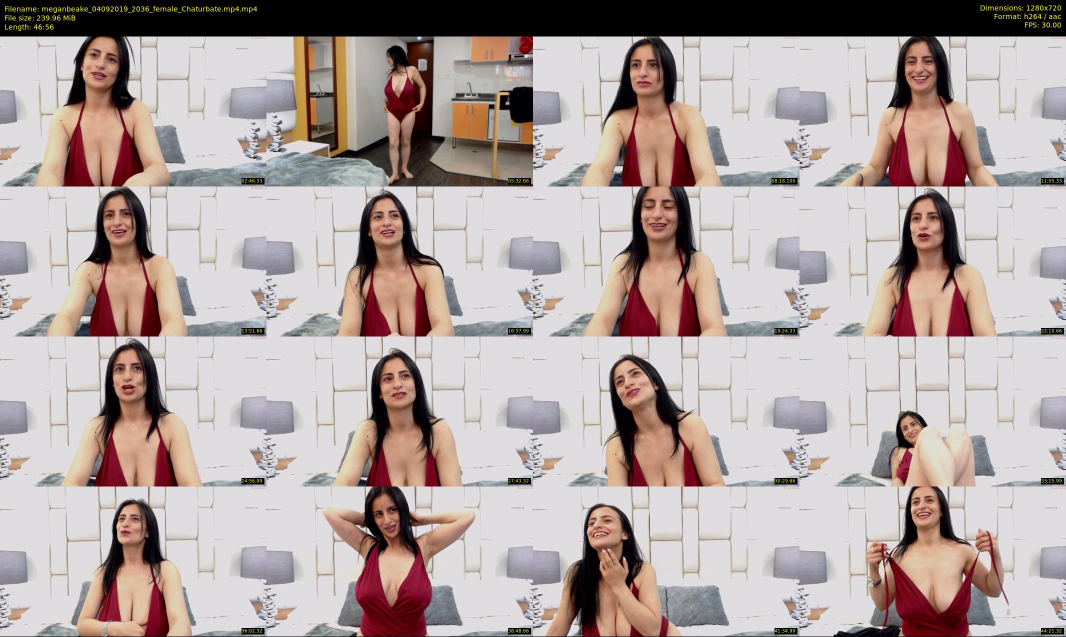 meganbeake — 47 minute Chaturbate female cam show recording, 720p, Sep 4, 2019