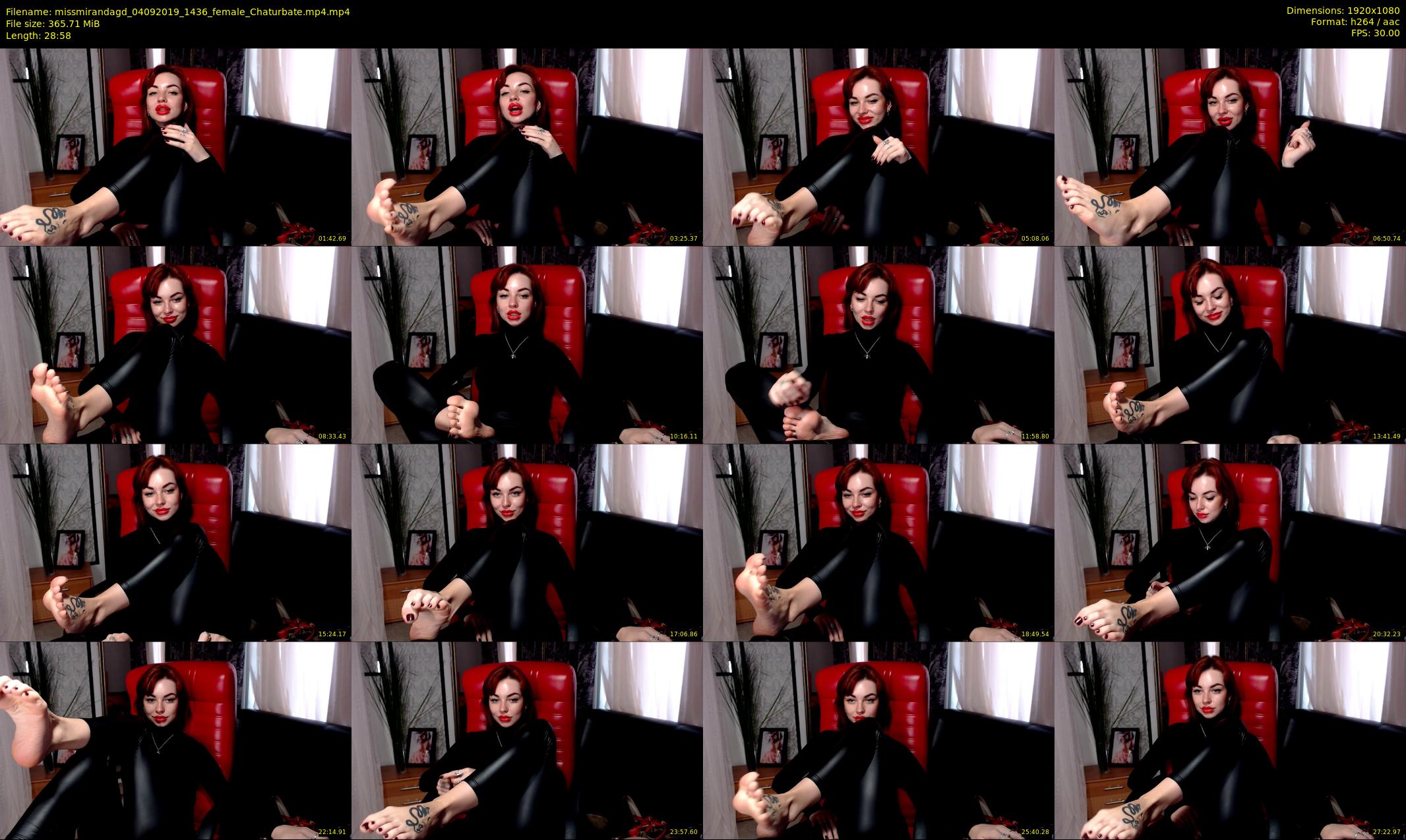 missmirandagd — 29 minute Chaturbate female cam show recording, 1080p, Sep 4, 2019