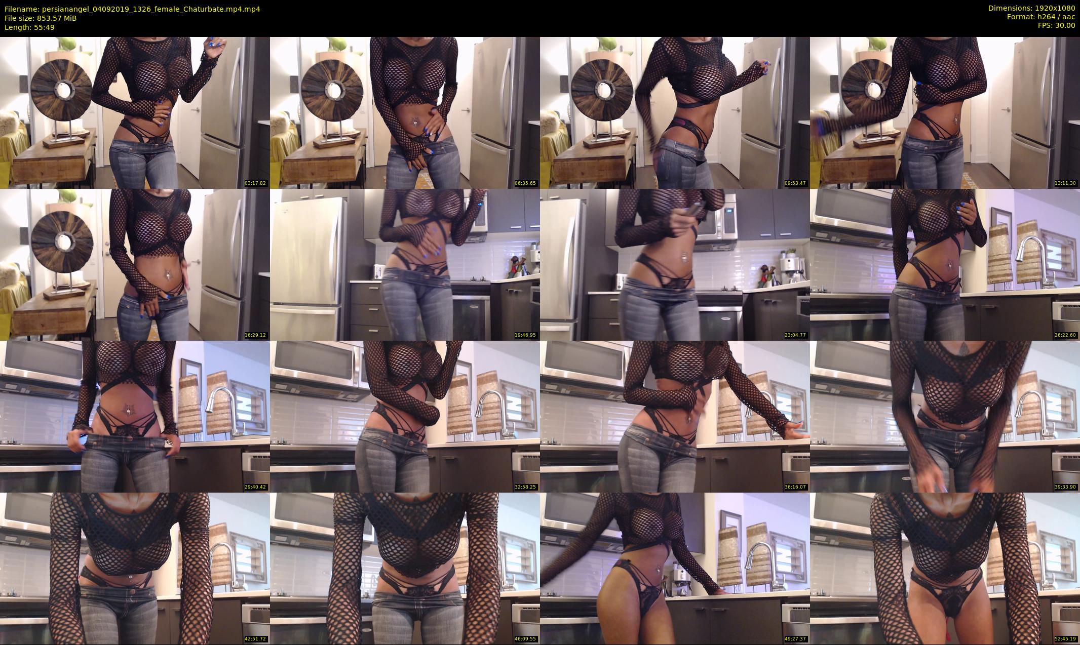 persianangel — 56 minute Chaturbate female cam show recording, 1080p, Sep 4, 2019