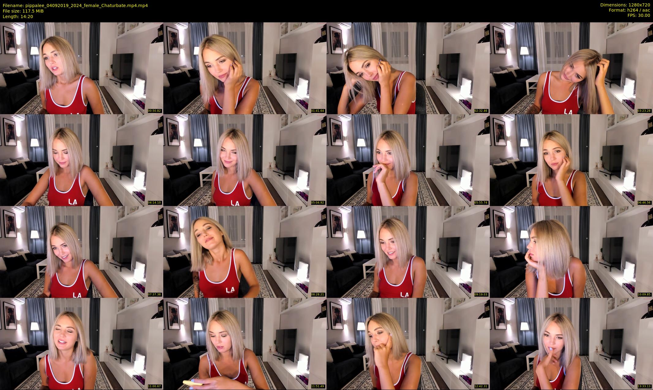 pippalee — 15 minute Chaturbate female cam show recording, 720p, Sep 4, 2019