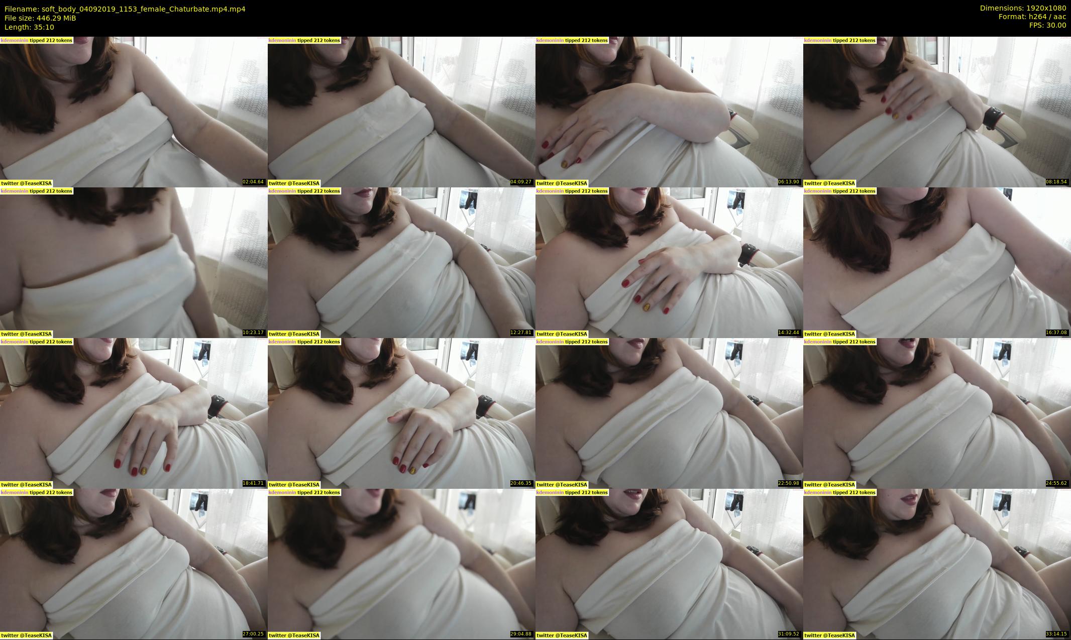 soft_body — 36 minute Chaturbate female cam show recording, 1080p, Sep 4, 2019