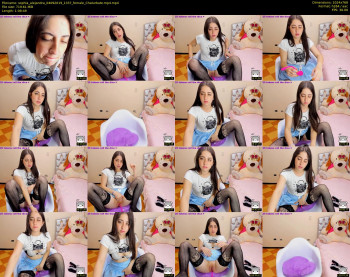 sophia_alejandra — 69 minute Chaturbate female cam show recording, 720p, Sep 4, 2019