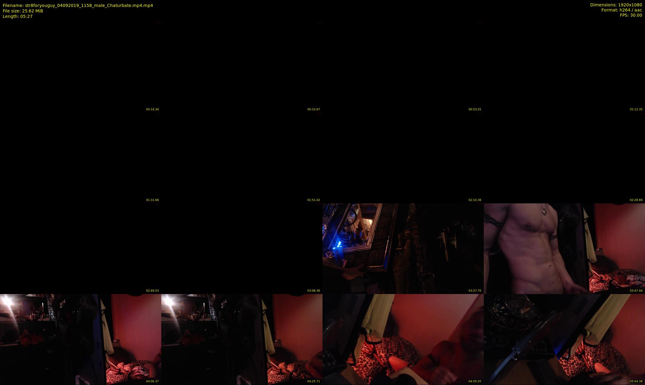 str8foryouguy — 6 minute Chaturbate male cam show recording, 1080p, Sep 4, 2019
