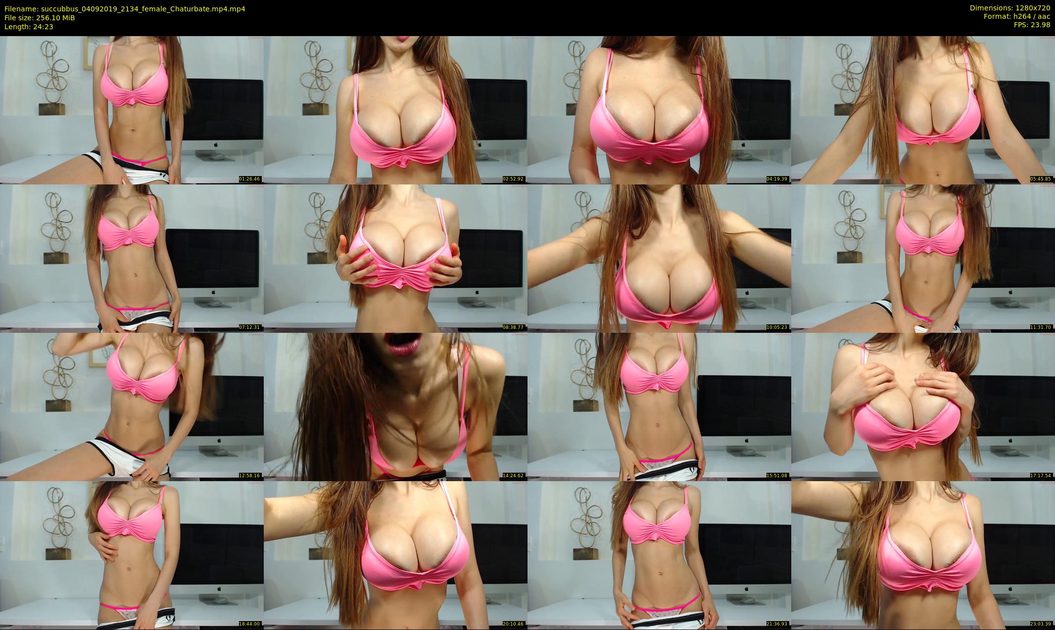 succubbus — 25 minute Chaturbate female cam show recording, 720p, Sep 4, 2019