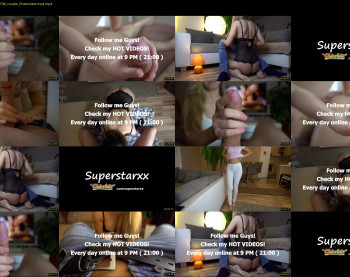 superstarxx — 5 minute Chaturbate female cam show recording, 1080p, Sep 4, 2019