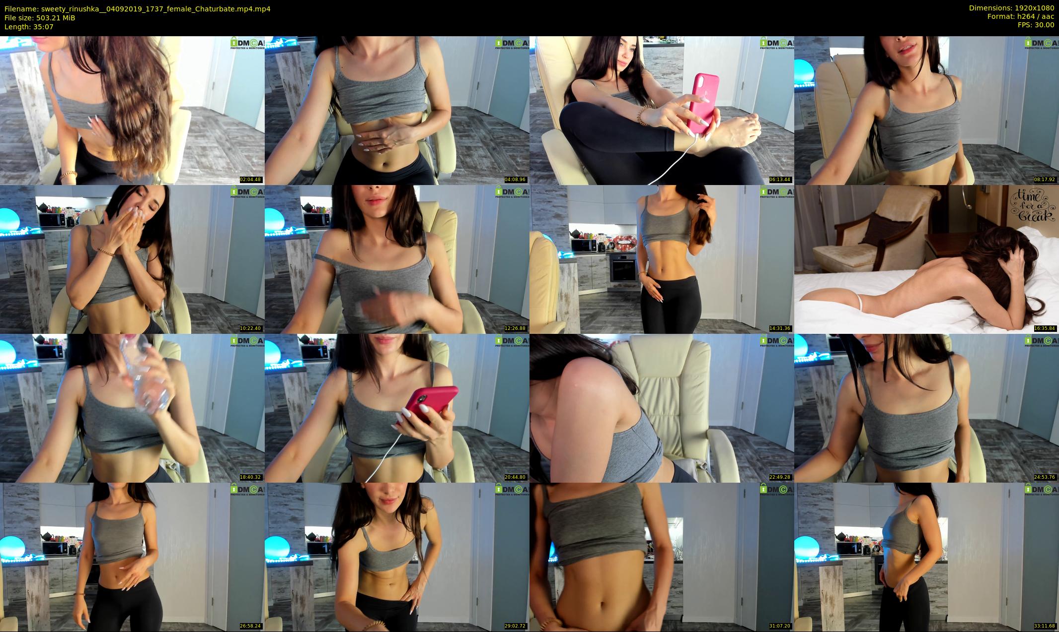 sweety_rinushka_ — 36 minute Chaturbate female cam show recording, 1080p, Sep 4, 2019