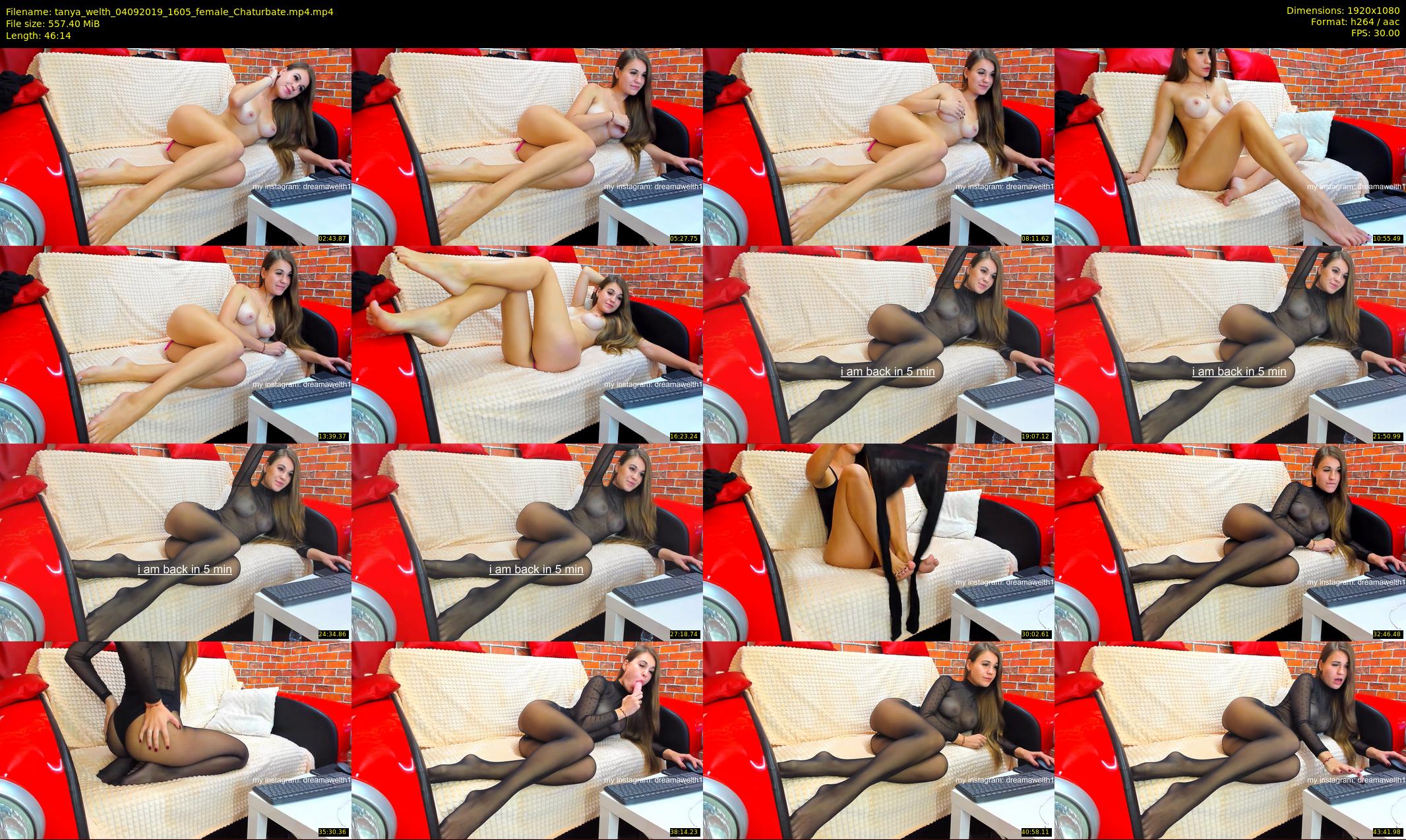 tanya_welth — 47 minute Chaturbate female cam show recording, 1080p, Sep 4, 2019