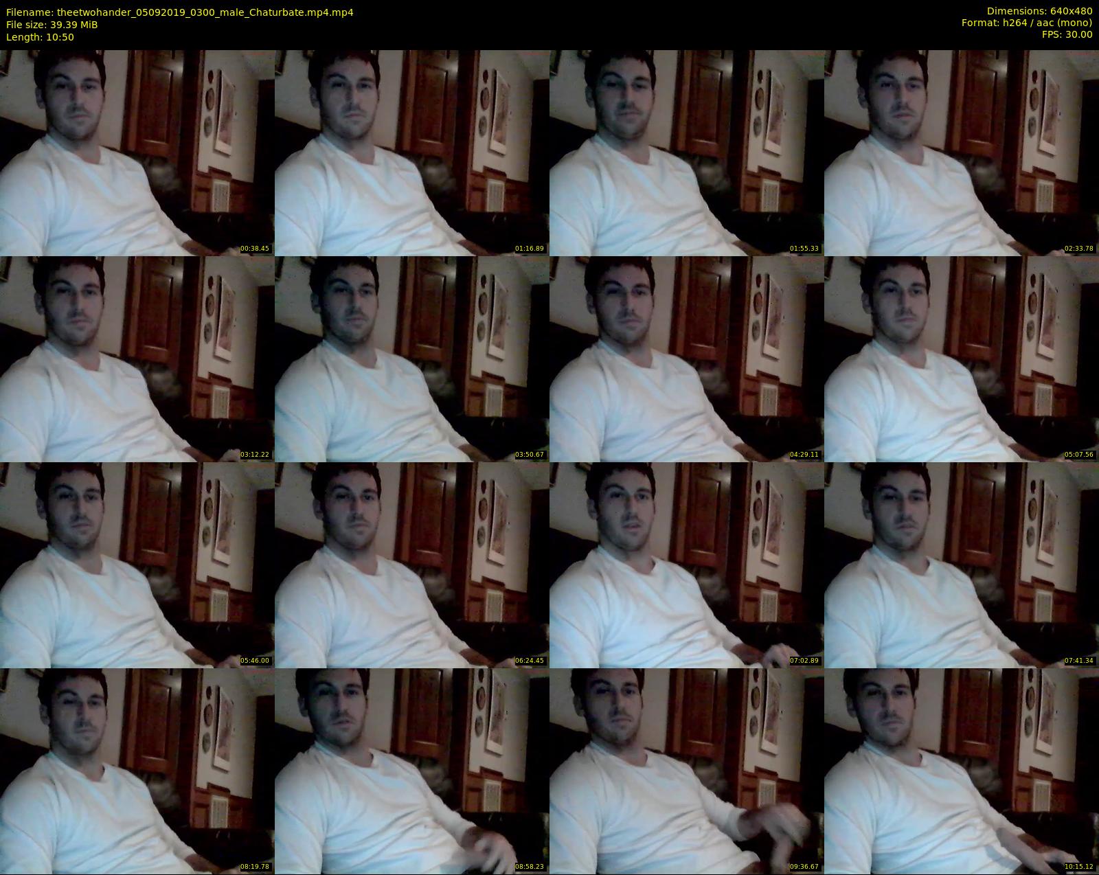 theetwohander — 11 minute Chaturbate male cam show recording, 480p, Sep 5, 2019