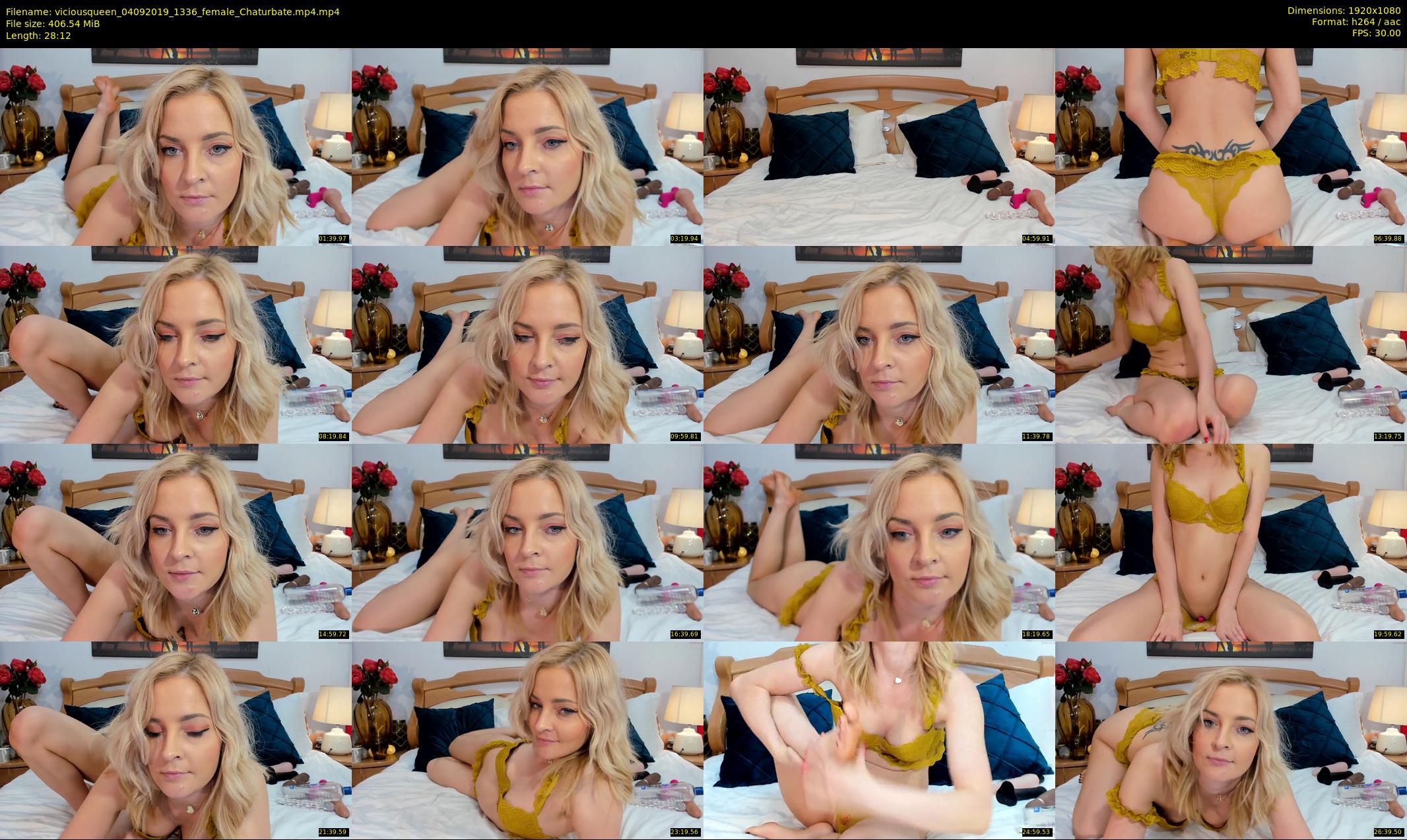 viciousqueen — 29 minute Chaturbate female cam show recording, 1080p, Sep 4, 2019