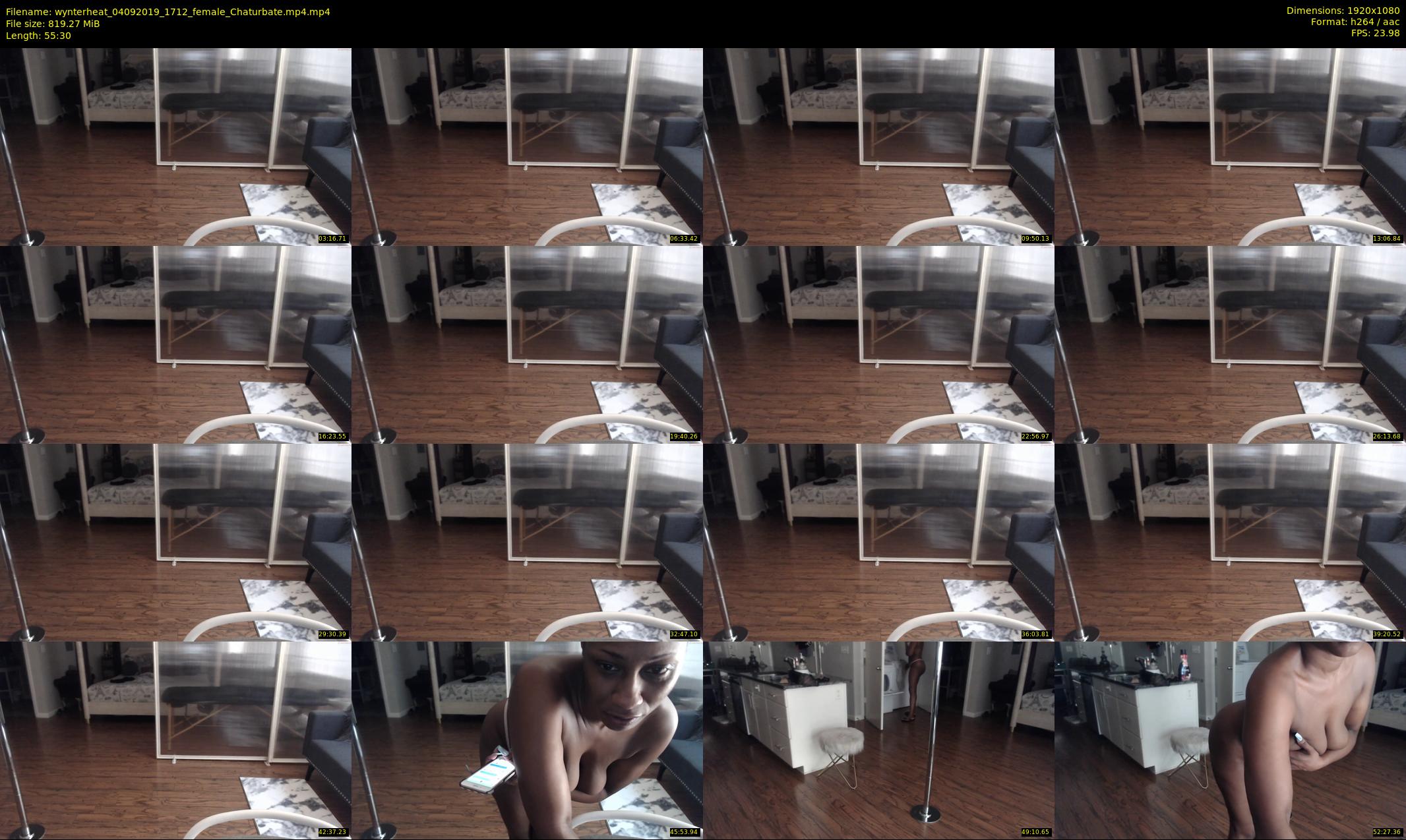 wynterheat — 56 minute Chaturbate female cam show recording, 1080p, Sep 4, 2019