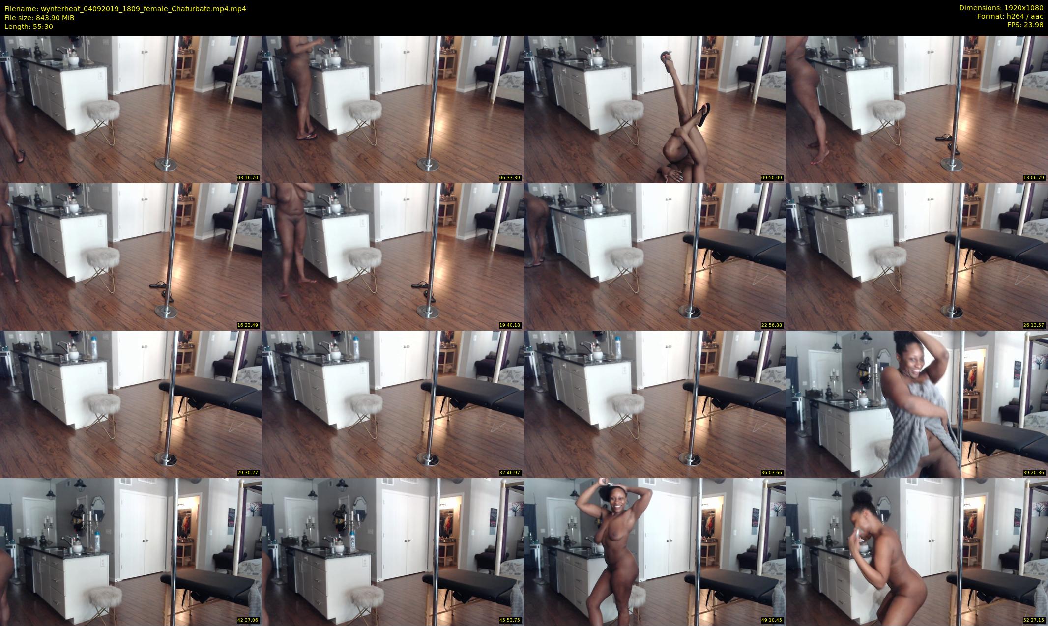 wynterheat — 56 minute Chaturbate female cam show recording, 1080p, Sep 4, 2019