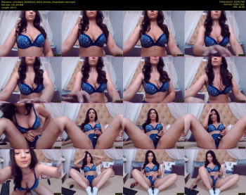 xchristalx — 29 minute Chaturbate female cam show recording, 720p, Sep 5, 2019