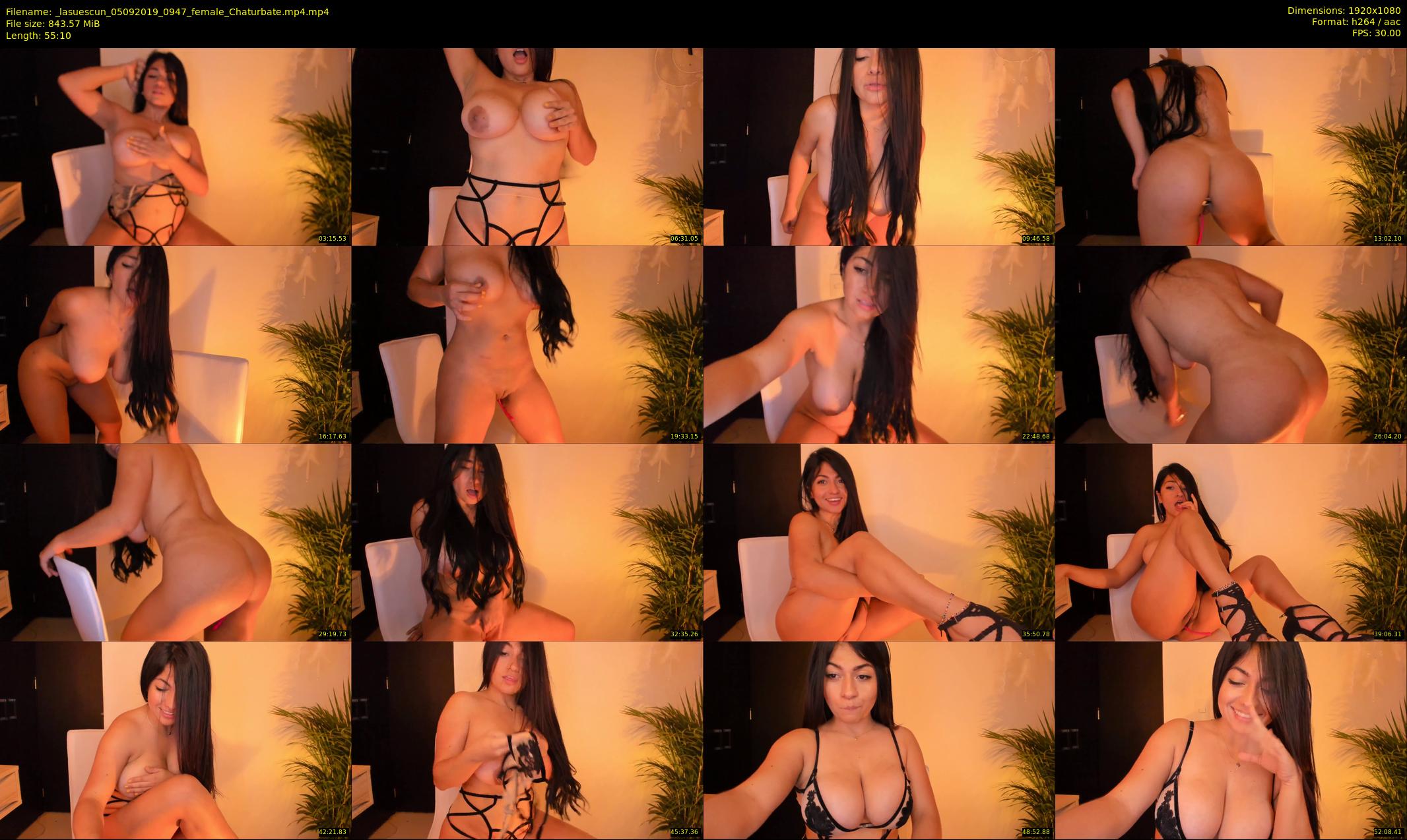 _lasuescun — 56 minute Chaturbate female cam show recording, 1080p, Sep 5, 2019