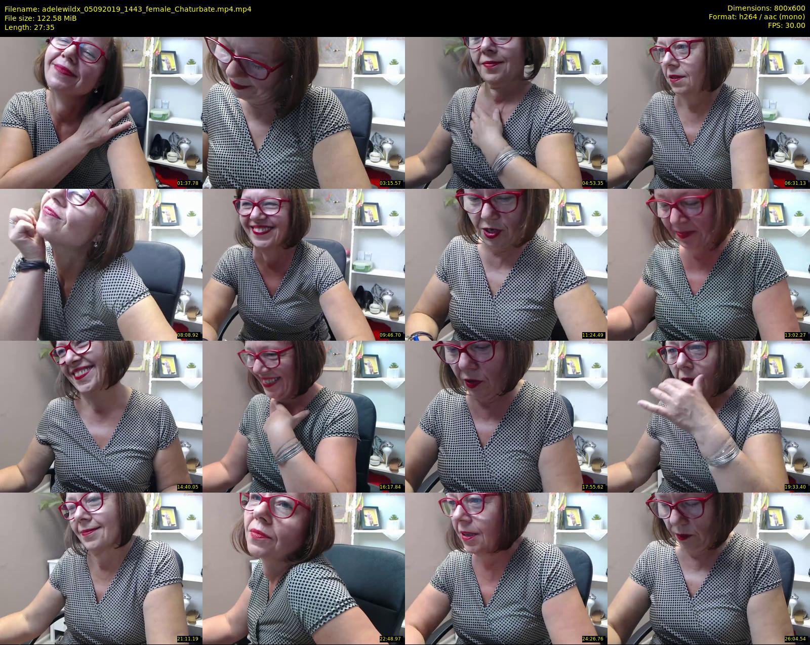 adelewildx — 28 minute Chaturbate female cam show recording, 480p, Sep 5, 2019