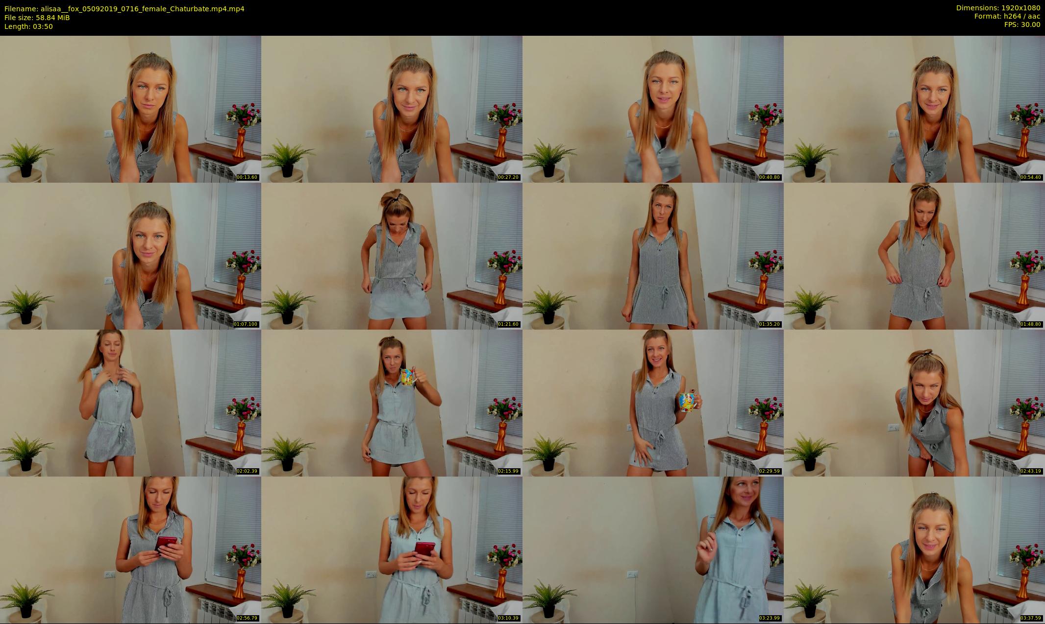 alisaa__fox — 4 minute Chaturbate female cam show recording, 1080p, Sep 5, 2019