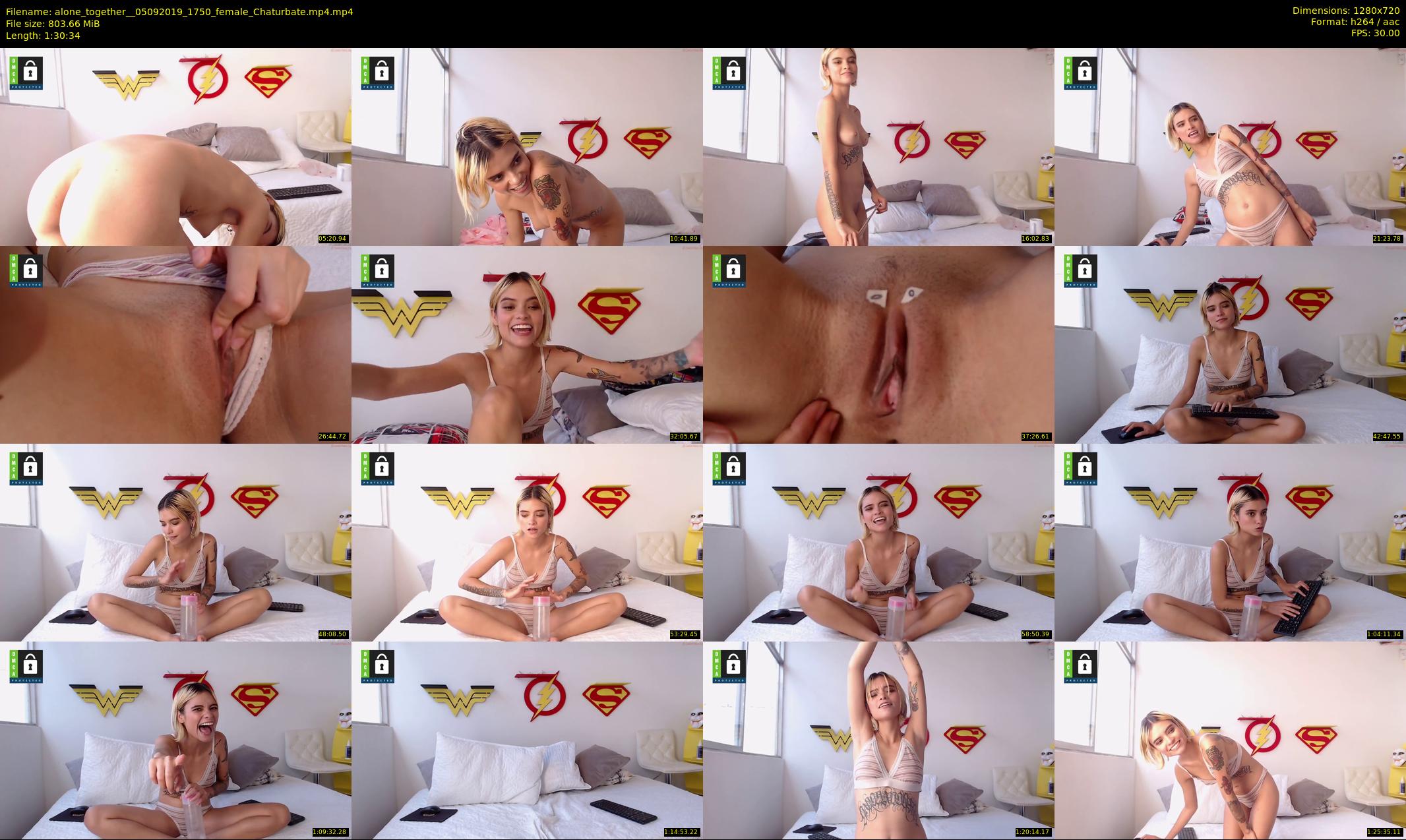 alone_together_ — 91 minute Chaturbate female cam show recording, 720p, Sep 5, 2019