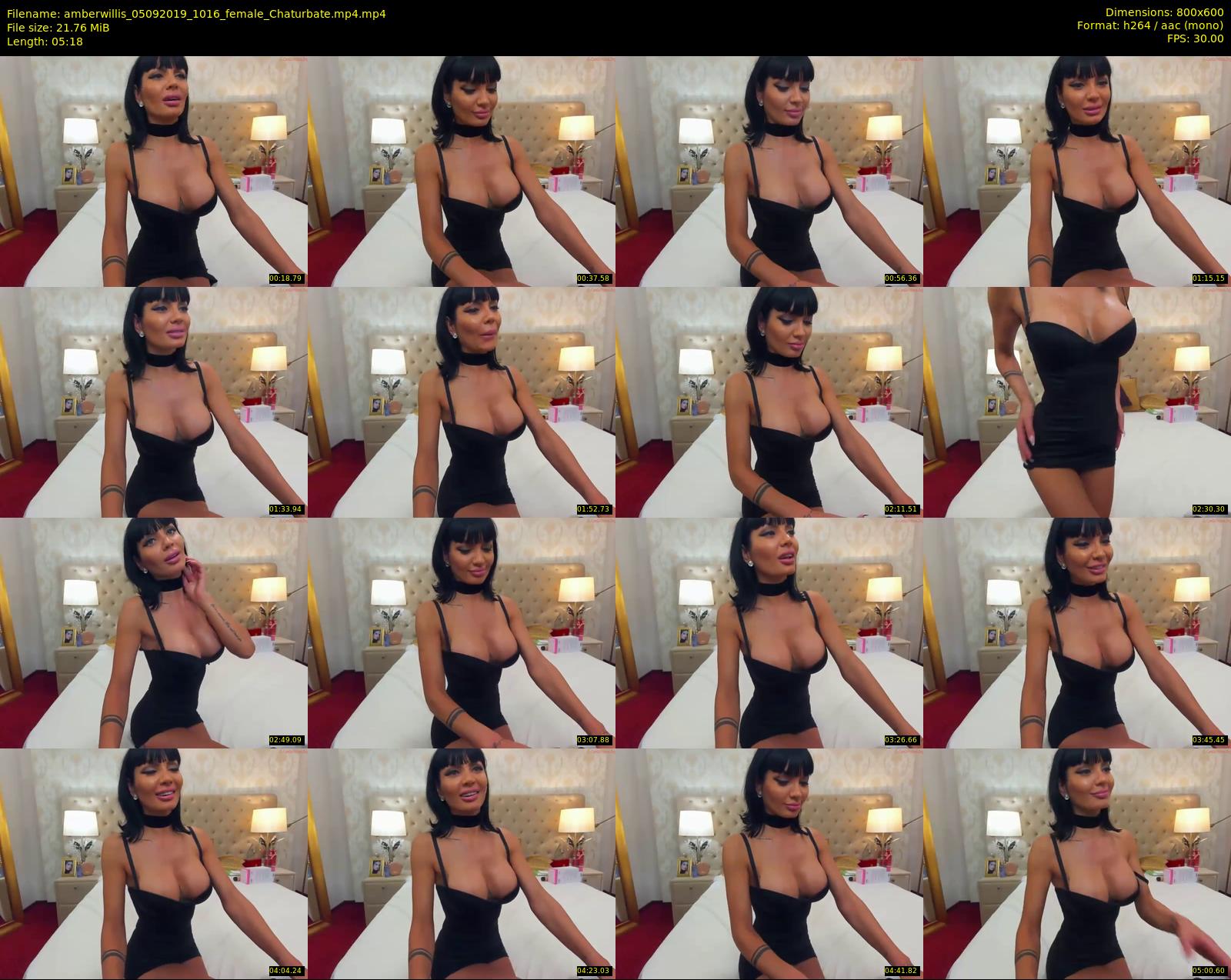 amberwillis — 6 minute Chaturbate female cam show recording, 480p, Sep 5, 2019