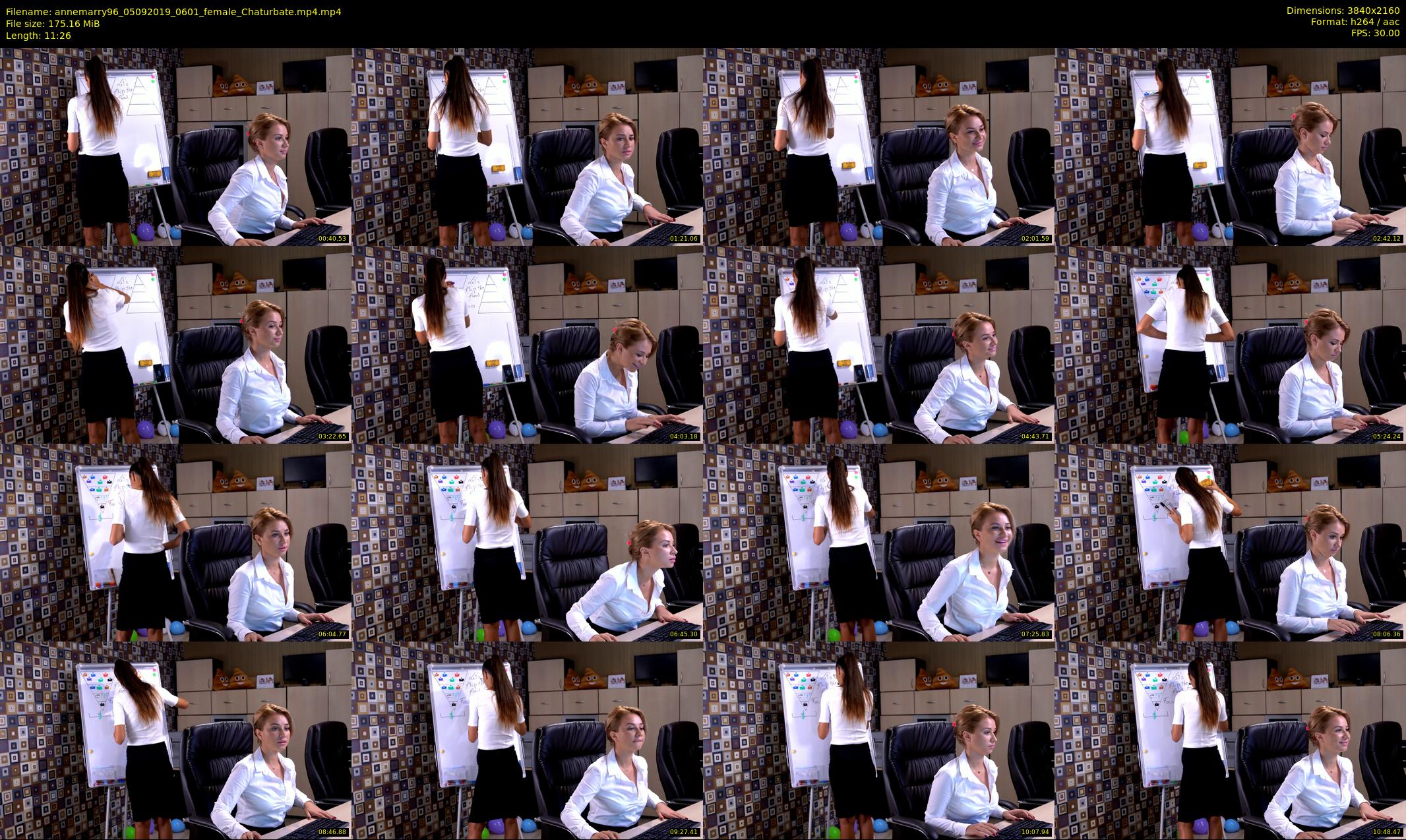 annemarry96 — 12 minute Chaturbate female cam show recording, 4K, Sep 5, 2019