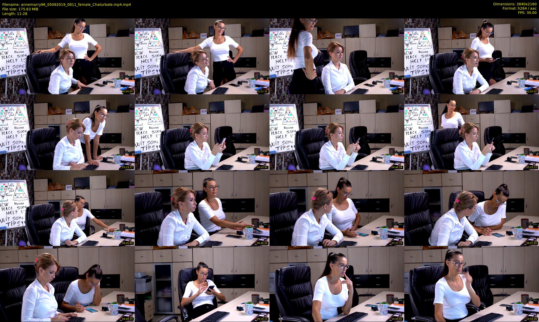 annemarry96 — 12 minute Chaturbate female cam show recording, 4K, Sep 5, 2019