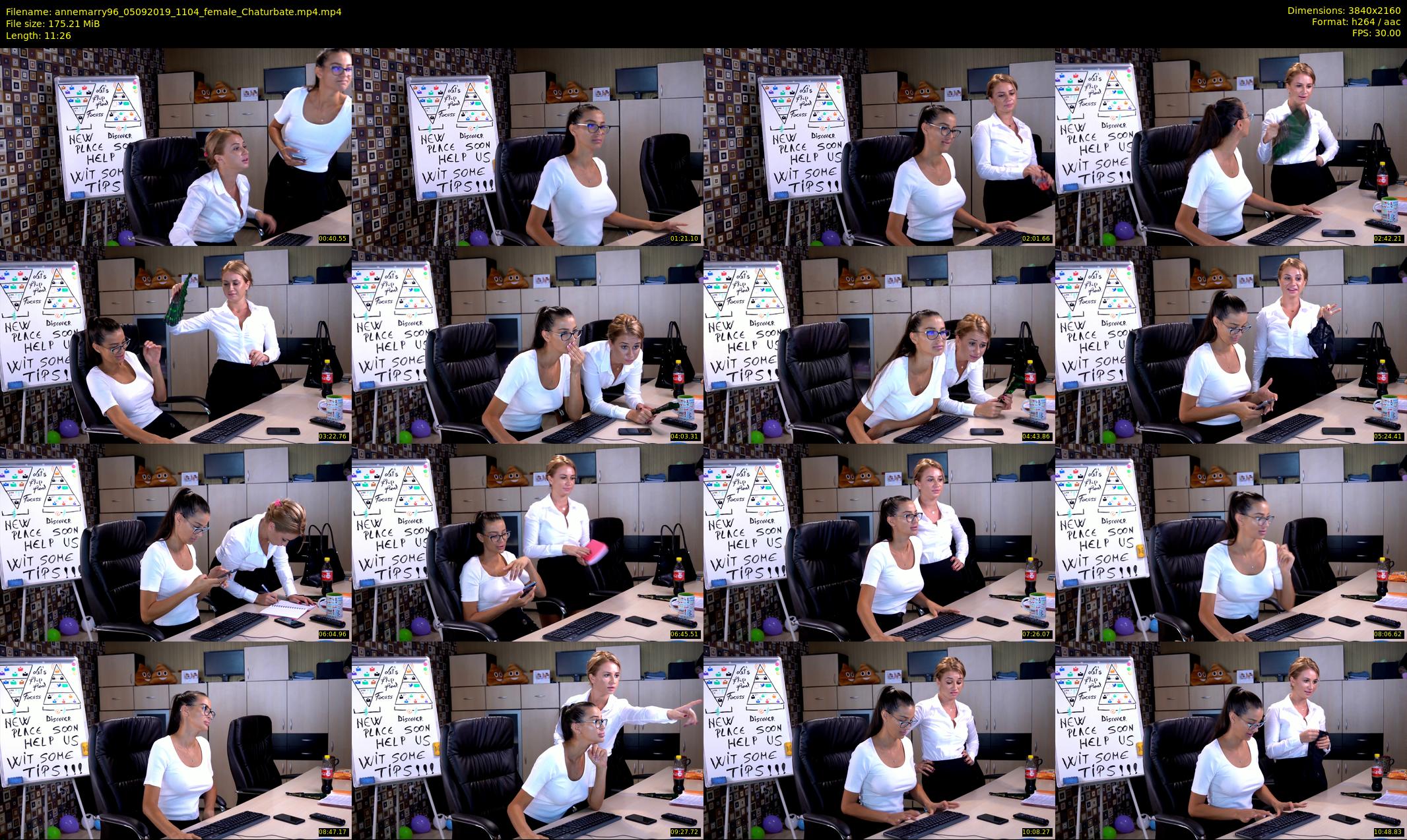 annemarry96 — 12 minute Chaturbate female cam show recording, 4K, Sep 5, 2019