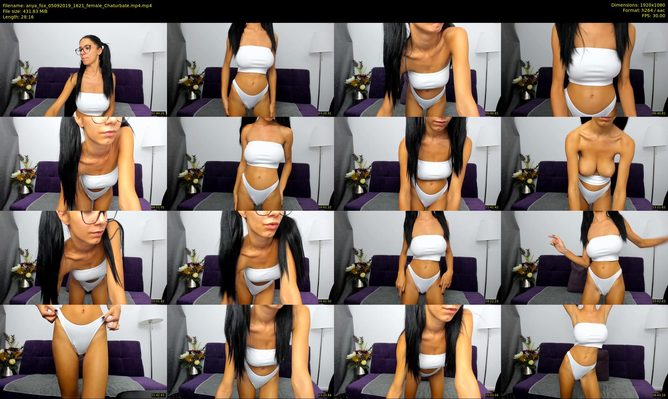 anya_fox — 29 minute Chaturbate female cam show recording, 1080p, Sep 5, 2019