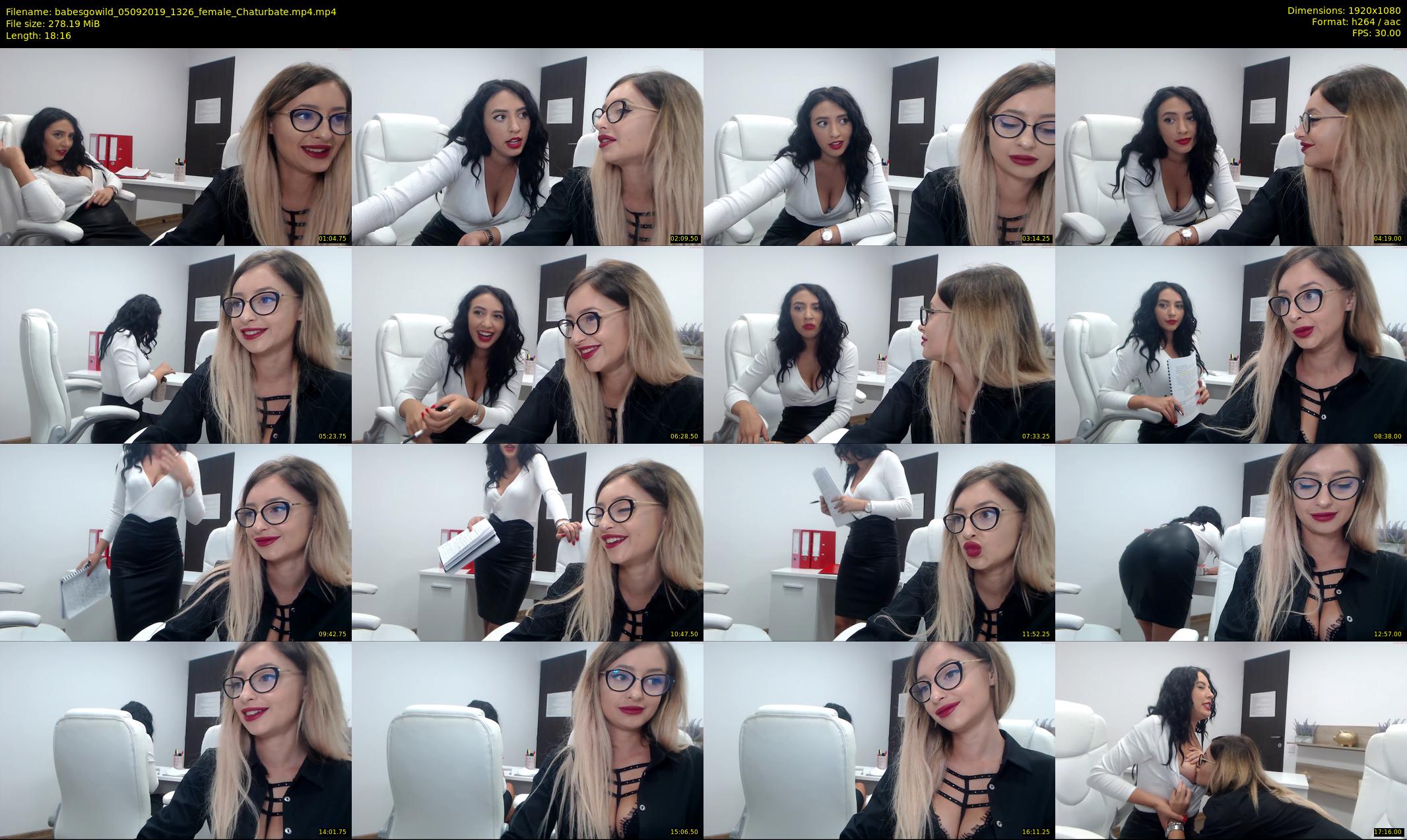 babesgowild — 19 minute Chaturbate couple cam show recording, 1080p, Sep 5, 2019