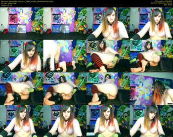 babyzelda — 48 minute Chaturbate female cam show recording, 480p, Sep 5, 2019