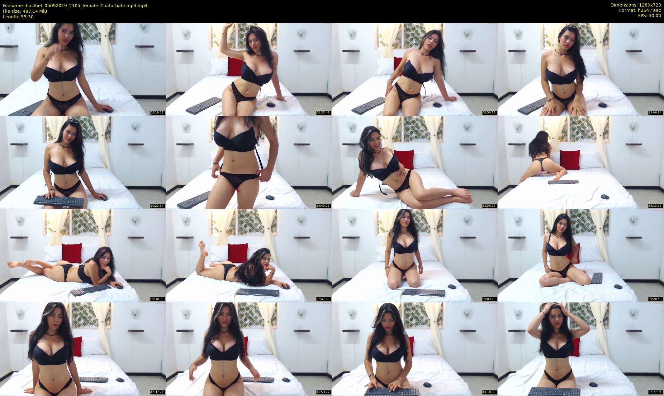 basthet — 56 minute Chaturbate female cam show recording, 720p, Sep 5, 2019