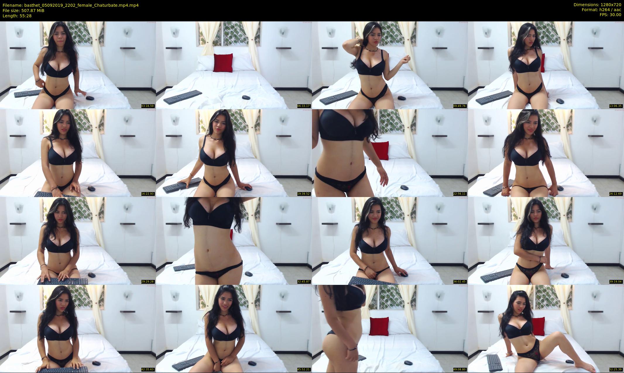 basthet — 56 minute Chaturbate female cam show recording, 720p, Sep 5, 2019