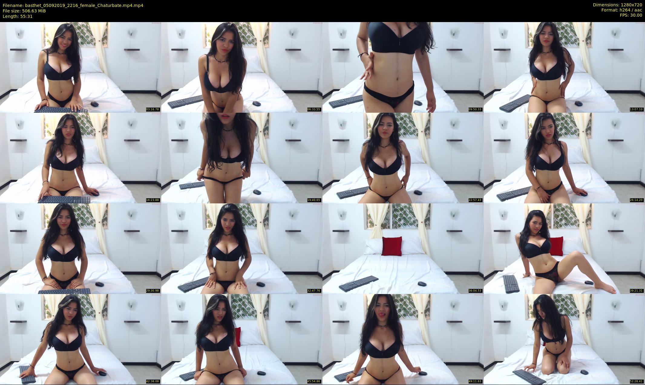 basthet — 56 minute Chaturbate female cam show recording, 720p, Sep 5, 2019