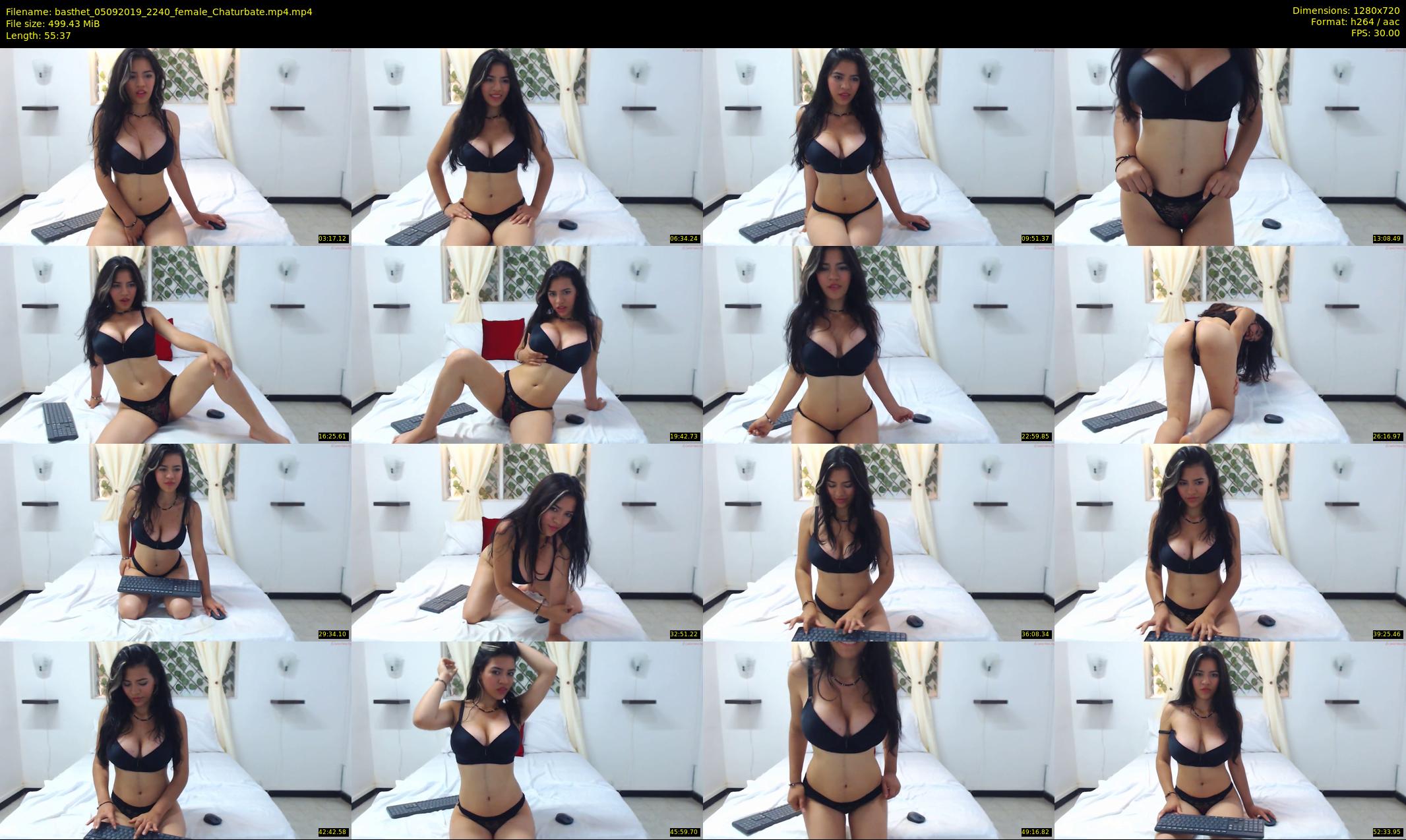 basthet — 56 minute Chaturbate female cam show recording, 720p, Sep 5, 2019
