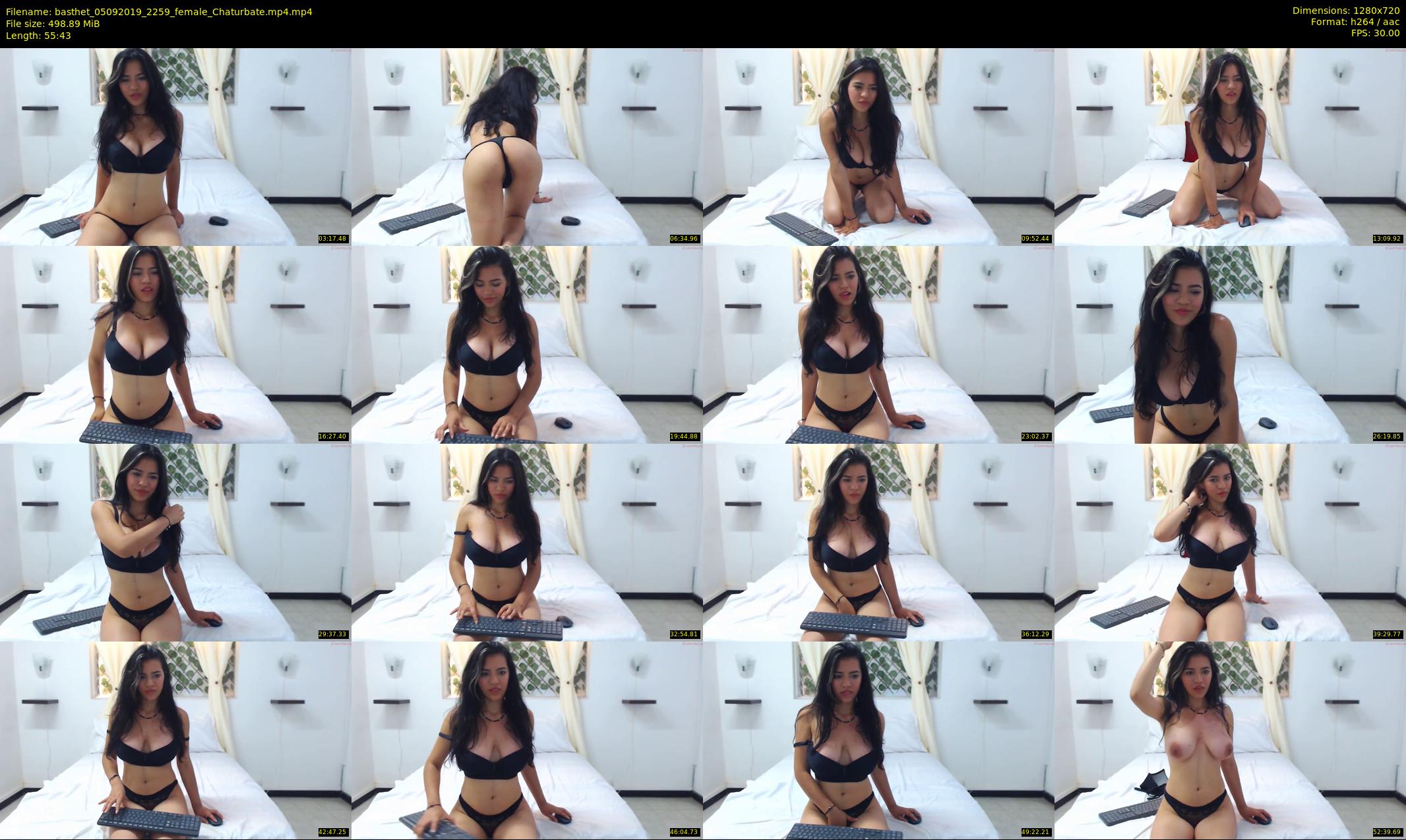 basthet — 56 minute Chaturbate female cam show recording, 720p, Sep 5, 2019