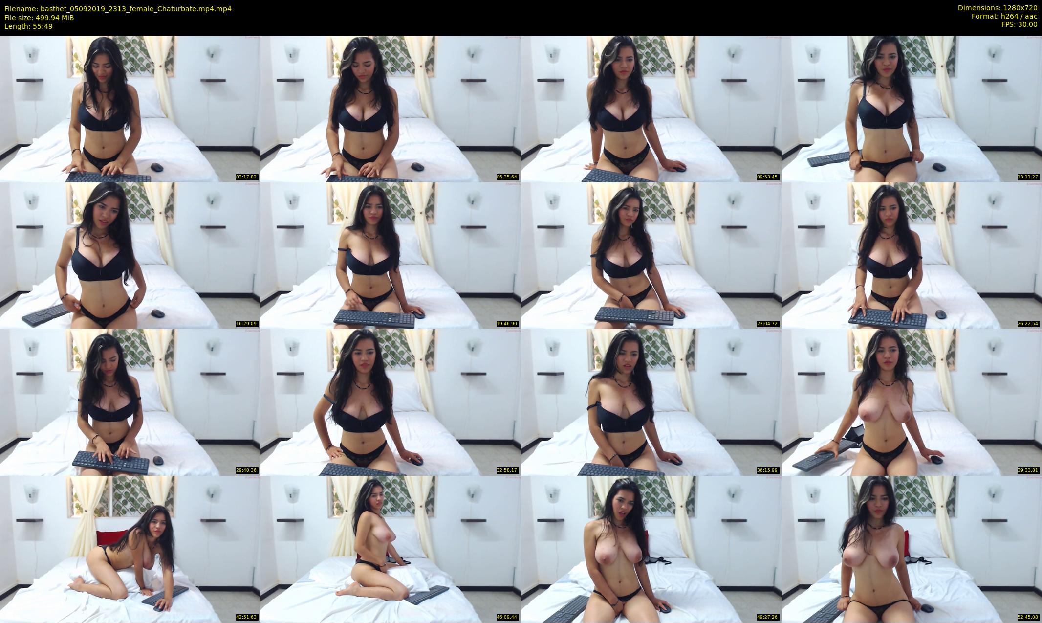 basthet — 56 minute Chaturbate female cam show recording, 720p, Sep 5, 2019