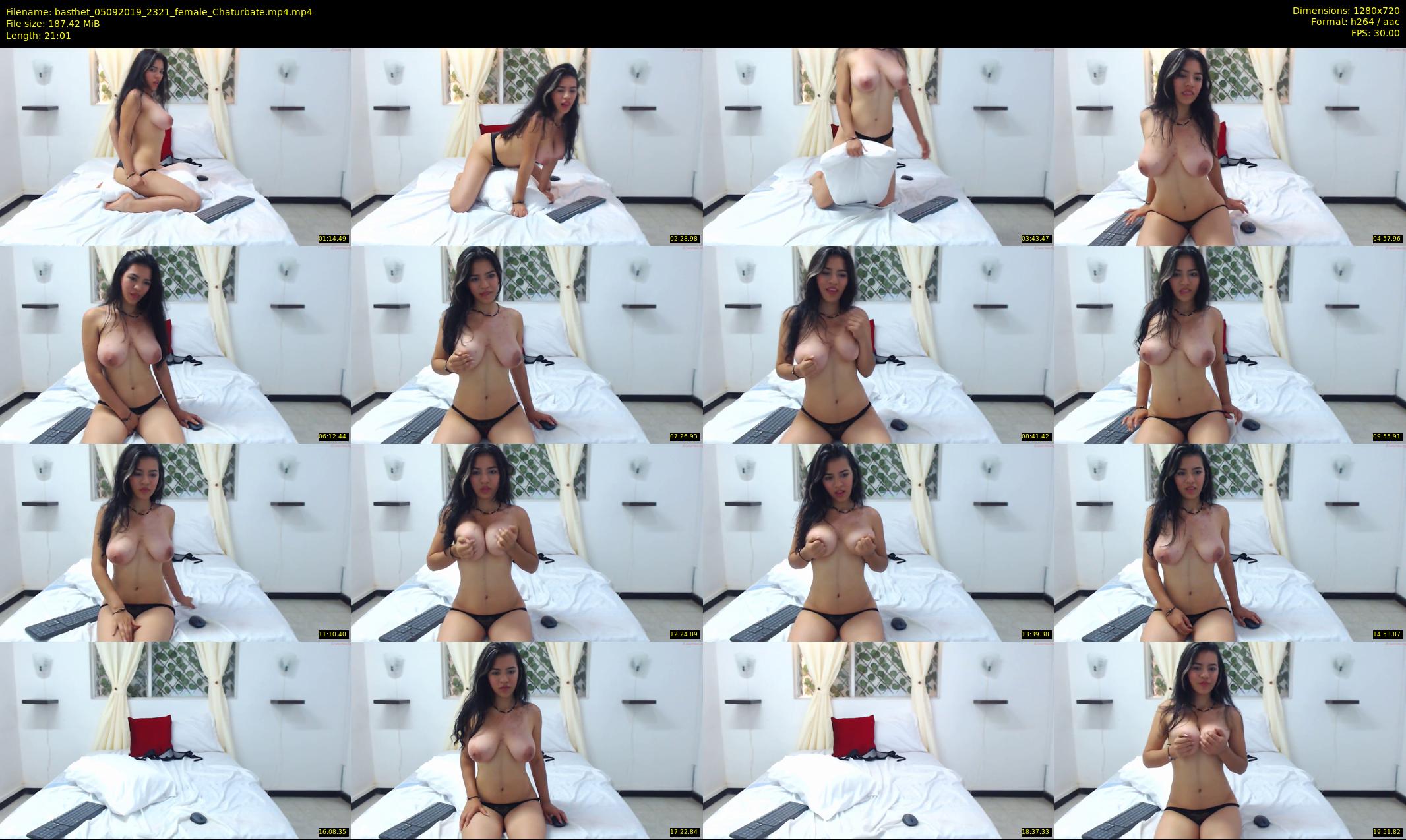 basthet — 22 minute Chaturbate female cam show recording, 720p, Sep 5, 2019