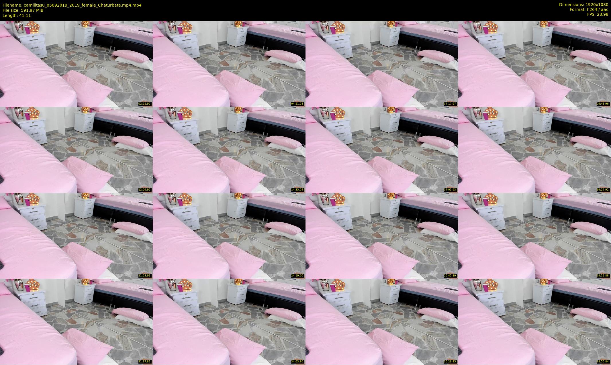 camilitasu — 42 minute Chaturbate female cam show recording, 1080p, Sep 5, 2019