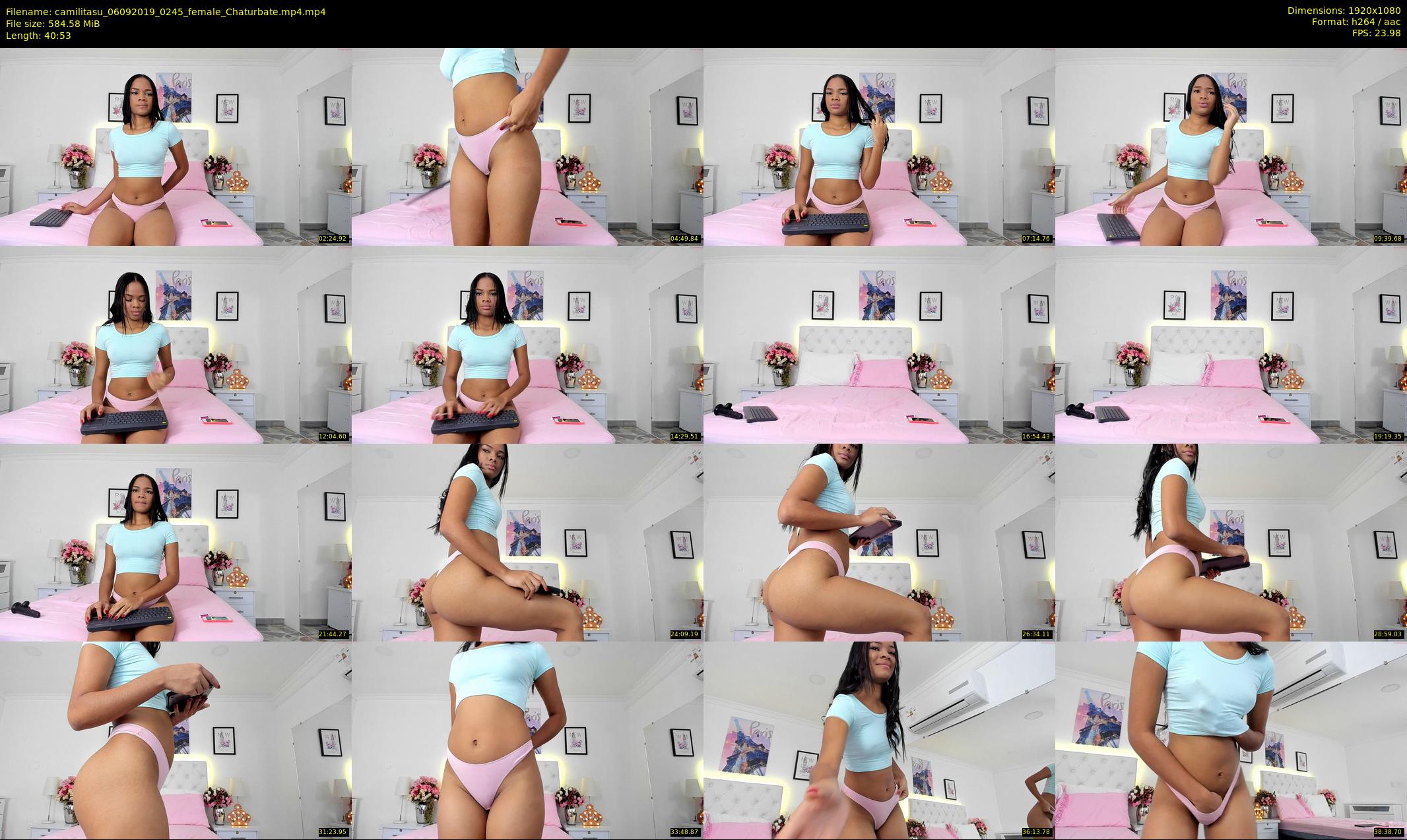 camilitasu — 41 minute Chaturbate female cam show recording, 1080p, Sep 6, 2019