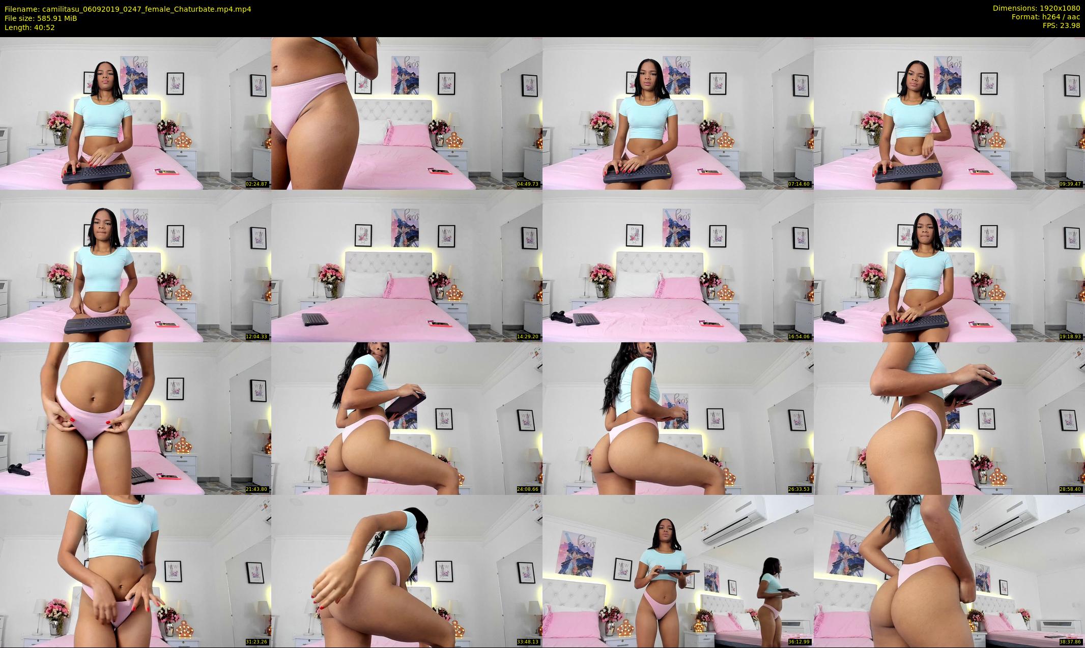 camilitasu — 41 minute Chaturbate female cam show recording, 1080p, Sep 6, 2019