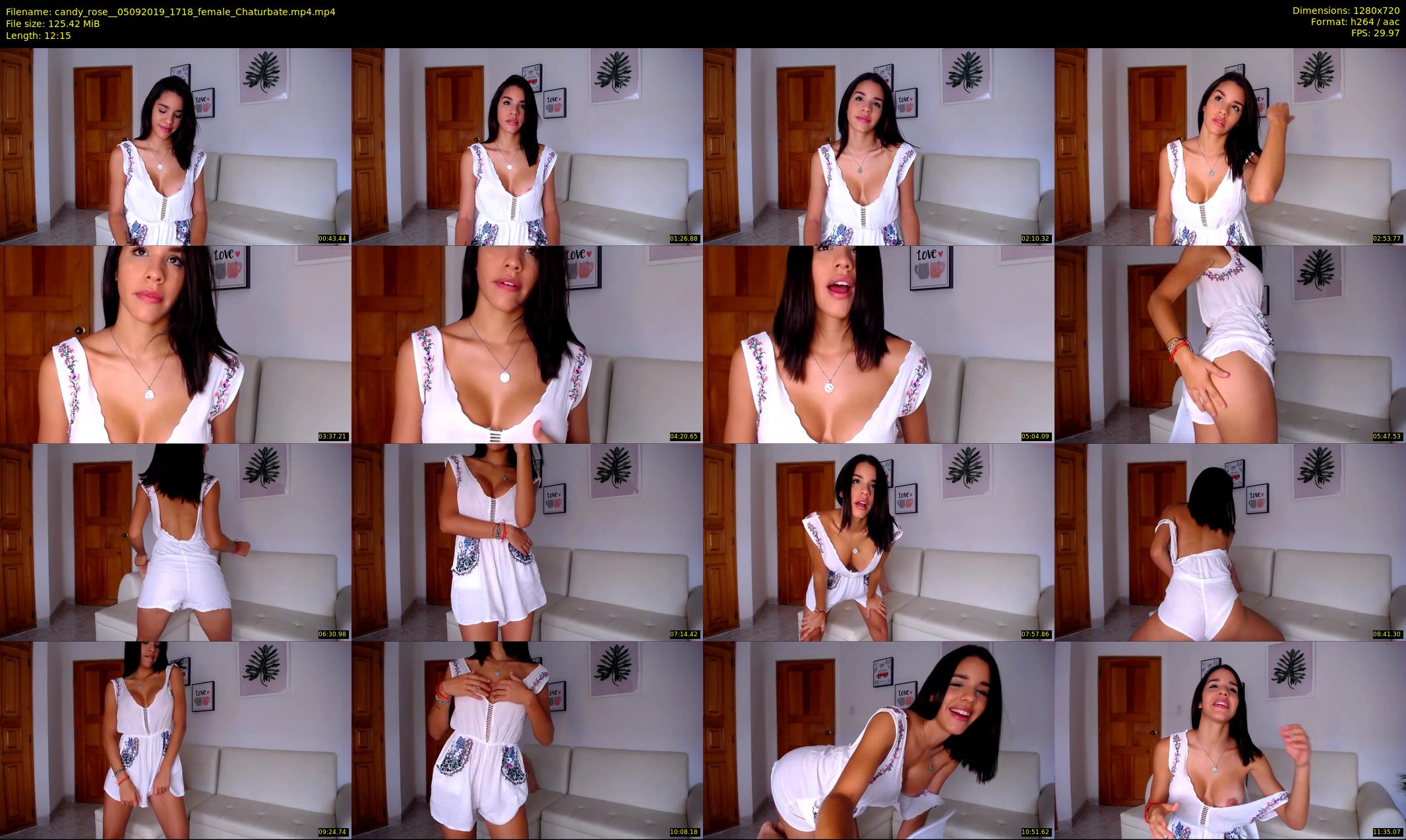 candy_rose_ — 13 minute Chaturbate female cam show recording, 720p, Sep 5, 2019
