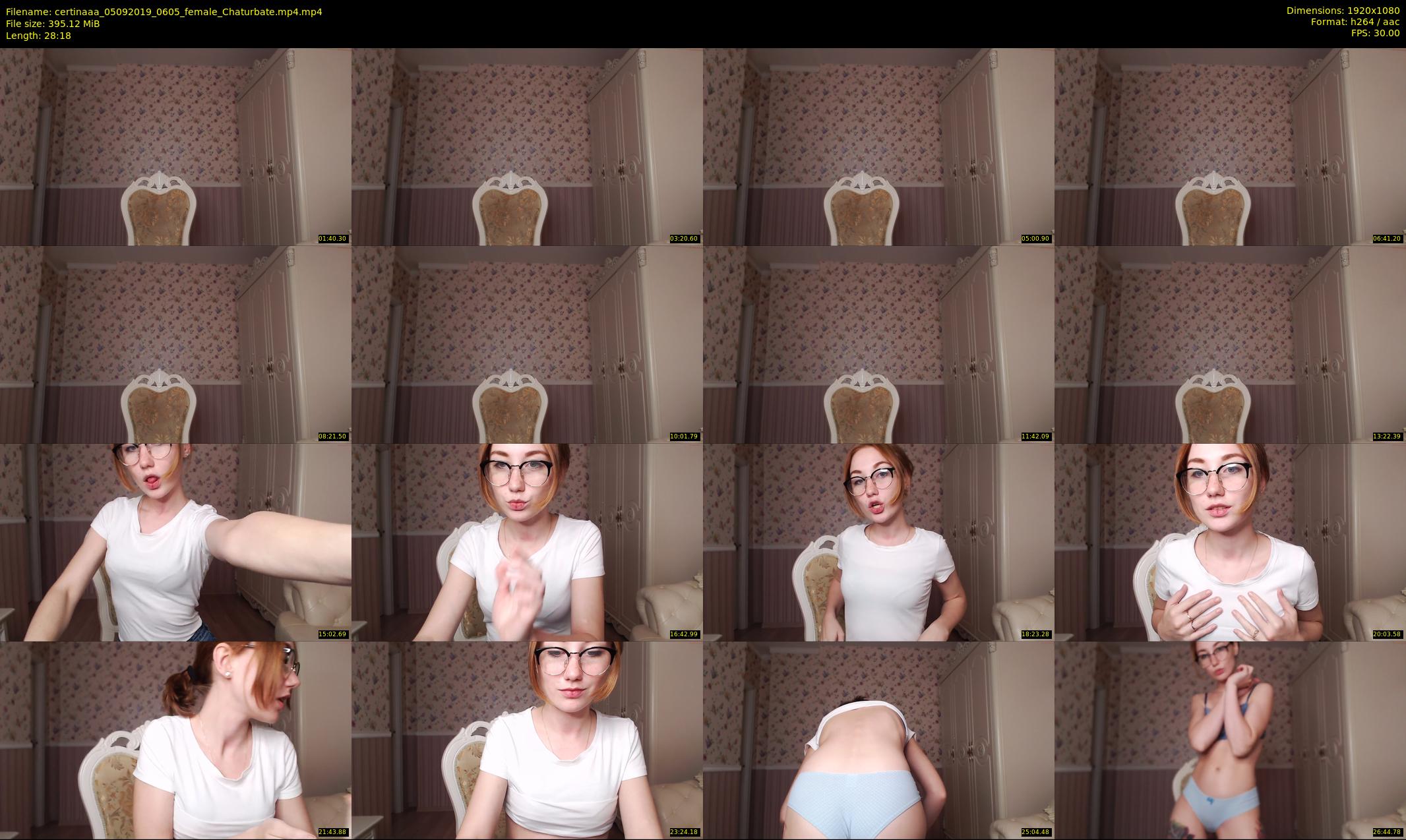 certinaaa — 29 minute Chaturbate female cam show recording, 1080p, Sep 5, 2019
