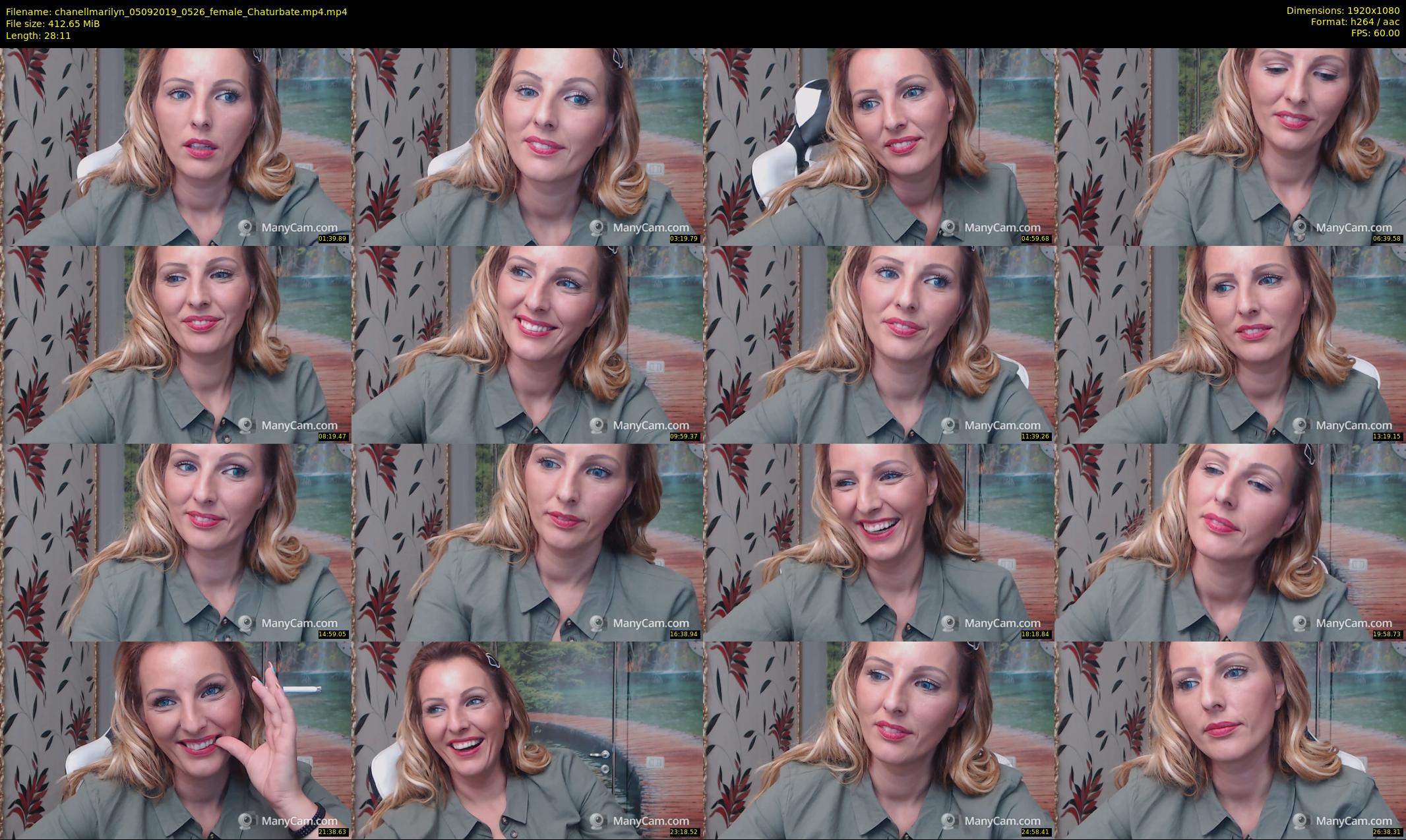 chanellmarilyn — 29 minute Chaturbate female cam show recording, 1080p, Sep 5, 2019