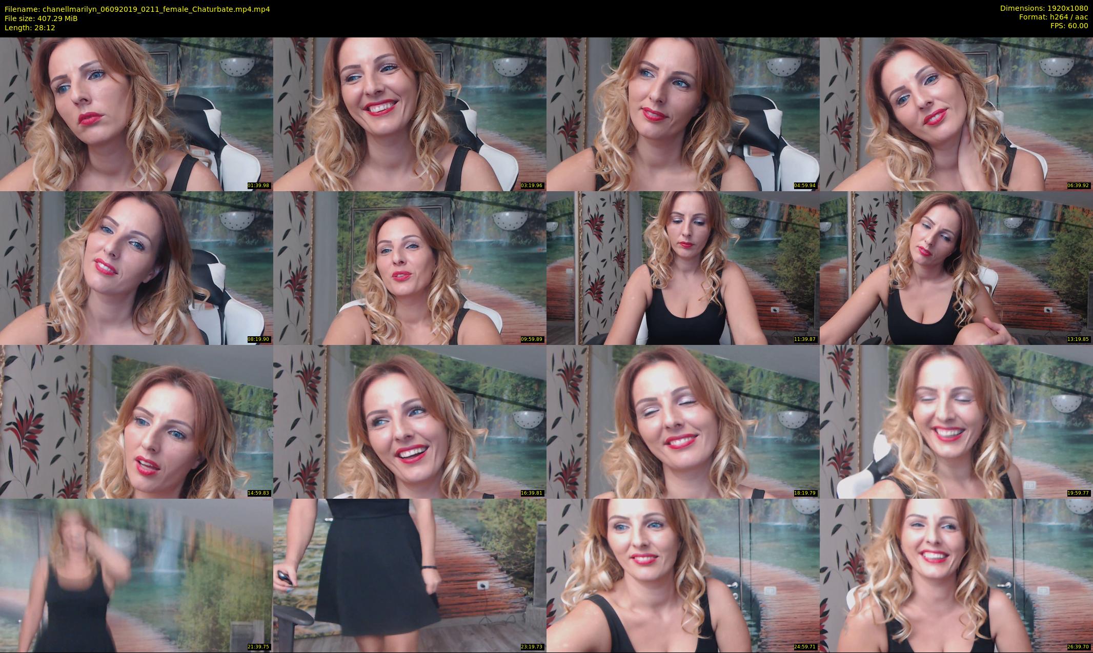 chanellmarilyn — 29 minute Chaturbate female cam show recording, 1080p, Sep 6, 2019