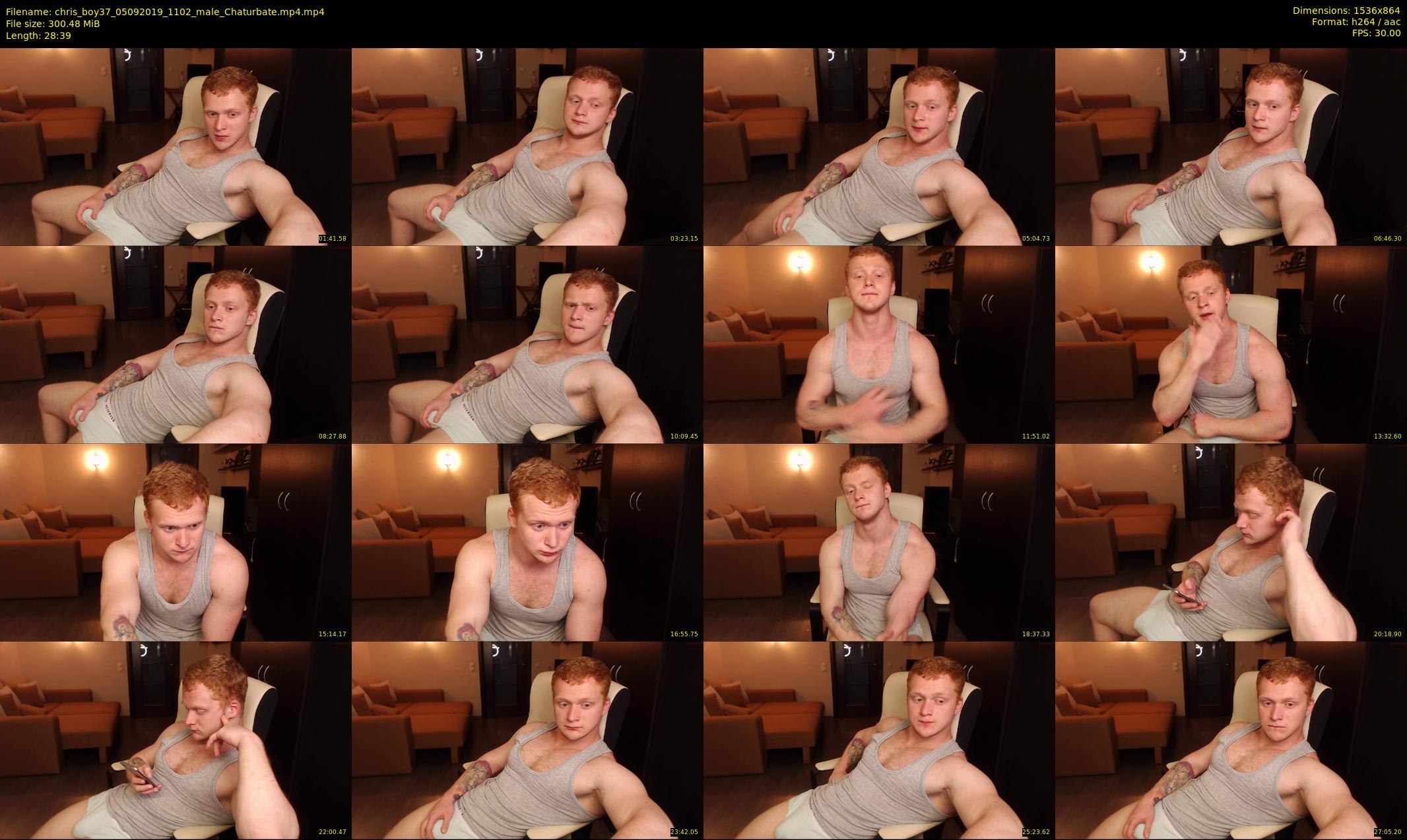 chris_boy37 — 29 minute Chaturbate male cam show recording, 720p, Sep 5, 2019