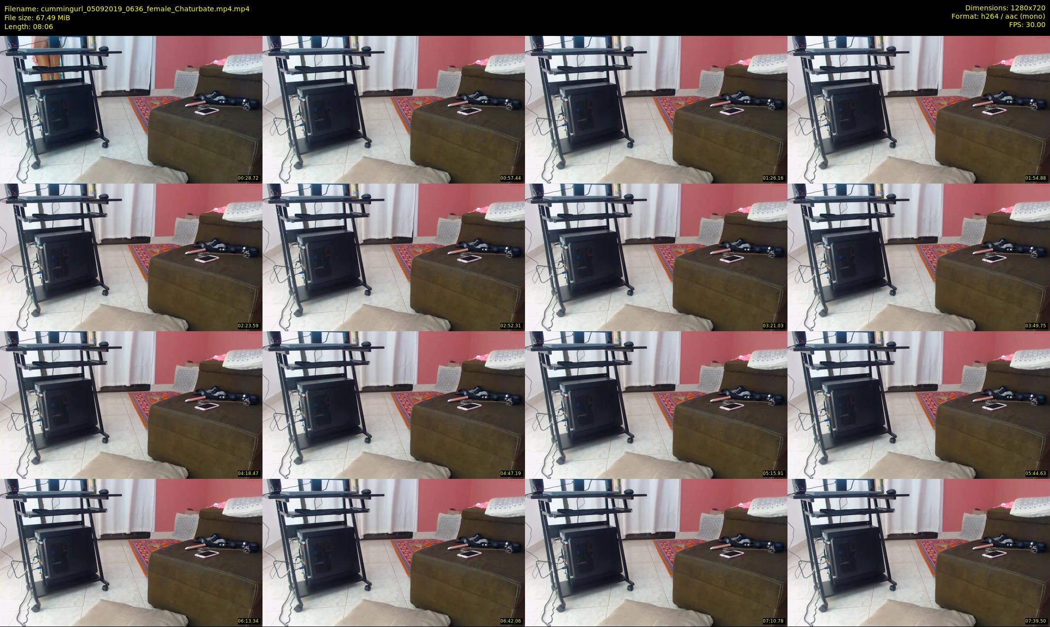 cummingurl — 9 minute Chaturbate couple cam show recording, 720p, Sep 5, 2019