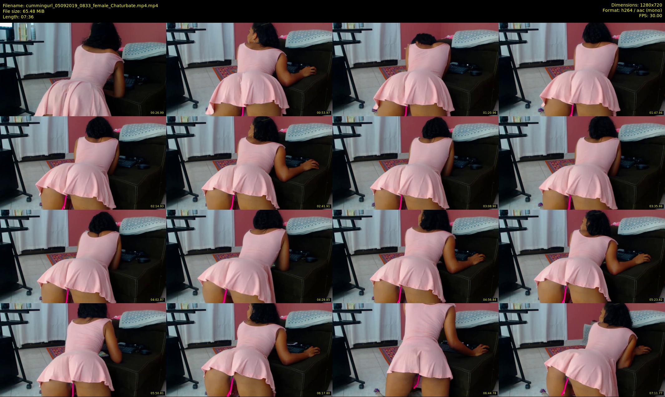 cummingurl — 8 minute Chaturbate couple cam show recording, 720p, Sep 5, 2019