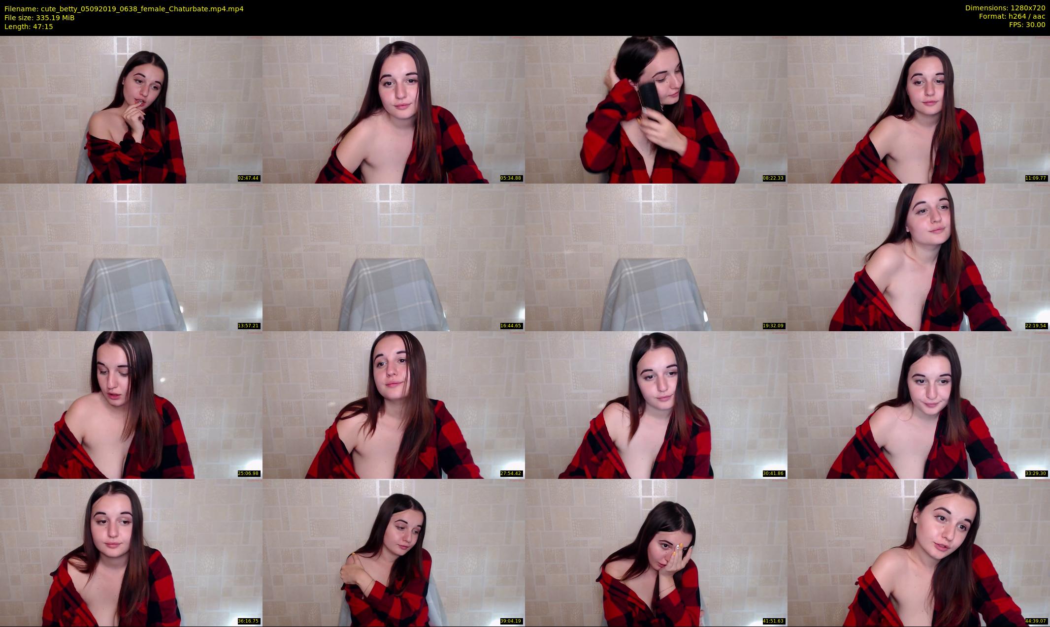 cute_betty — 48 minute Chaturbate female cam show recording, 720p, Sep 5, 2019