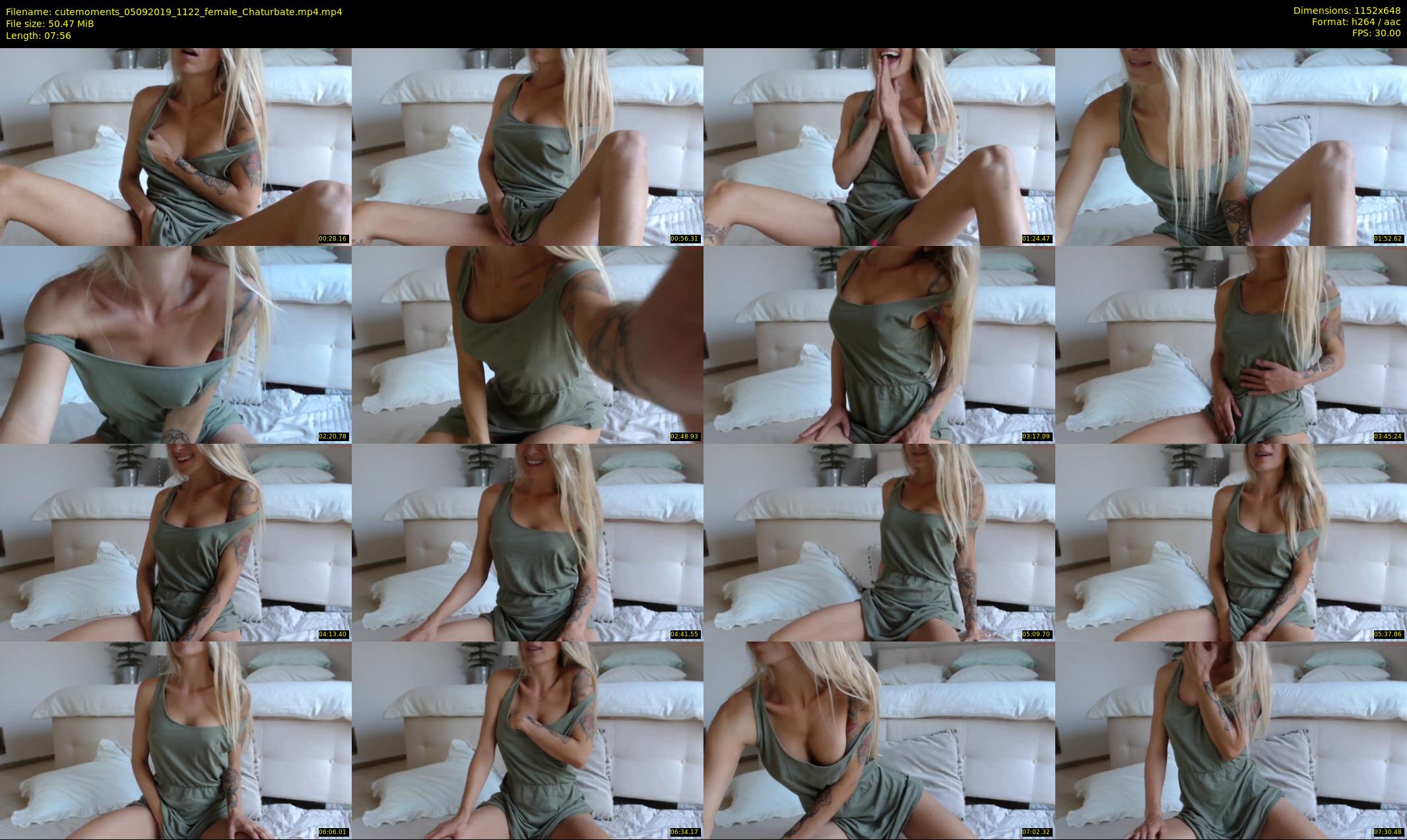 cutemoments — 8 minute Chaturbate female cam show recording, 480p, Sep 5, 2019